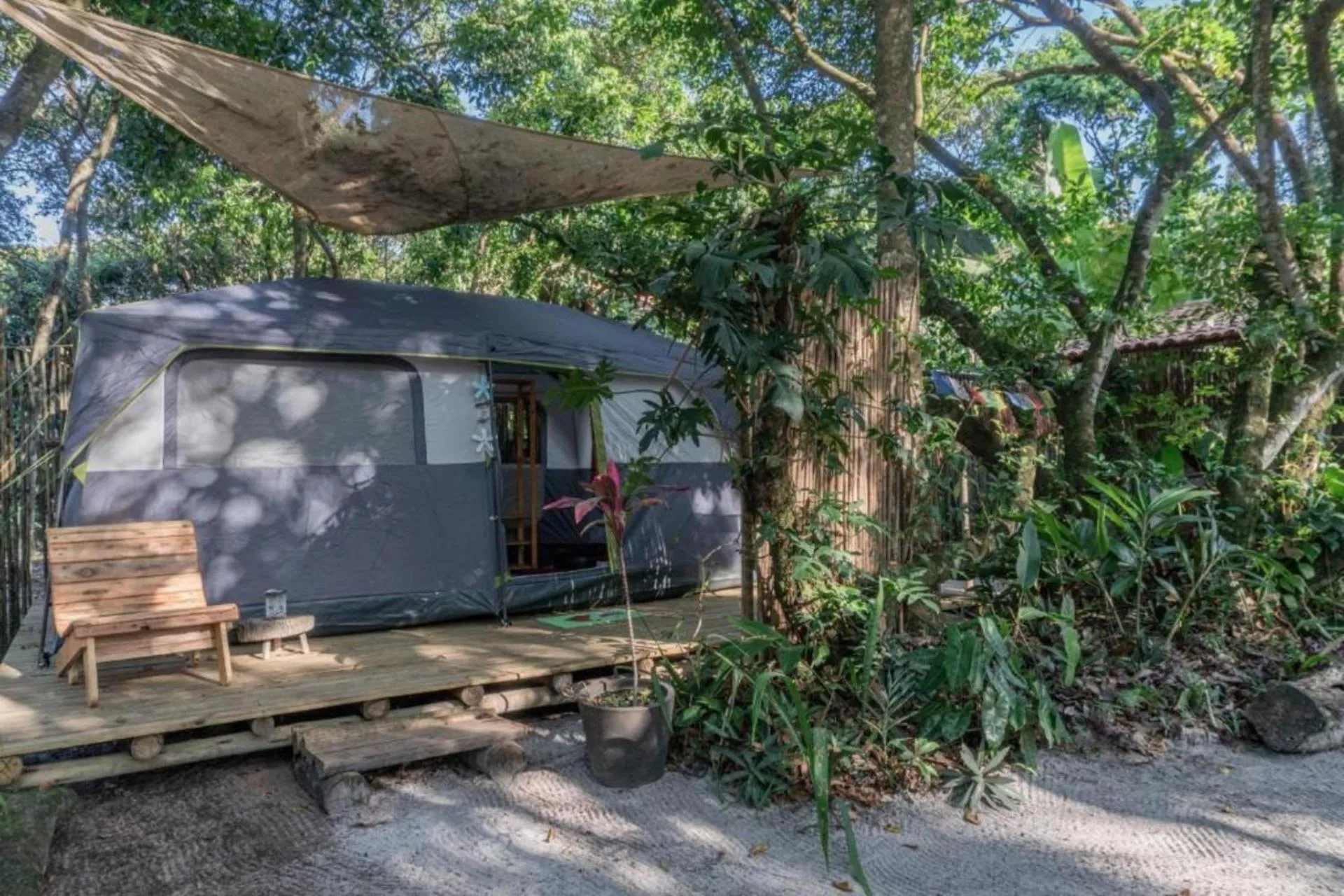 Bedroom in Vila Coco Dendê - Algodões