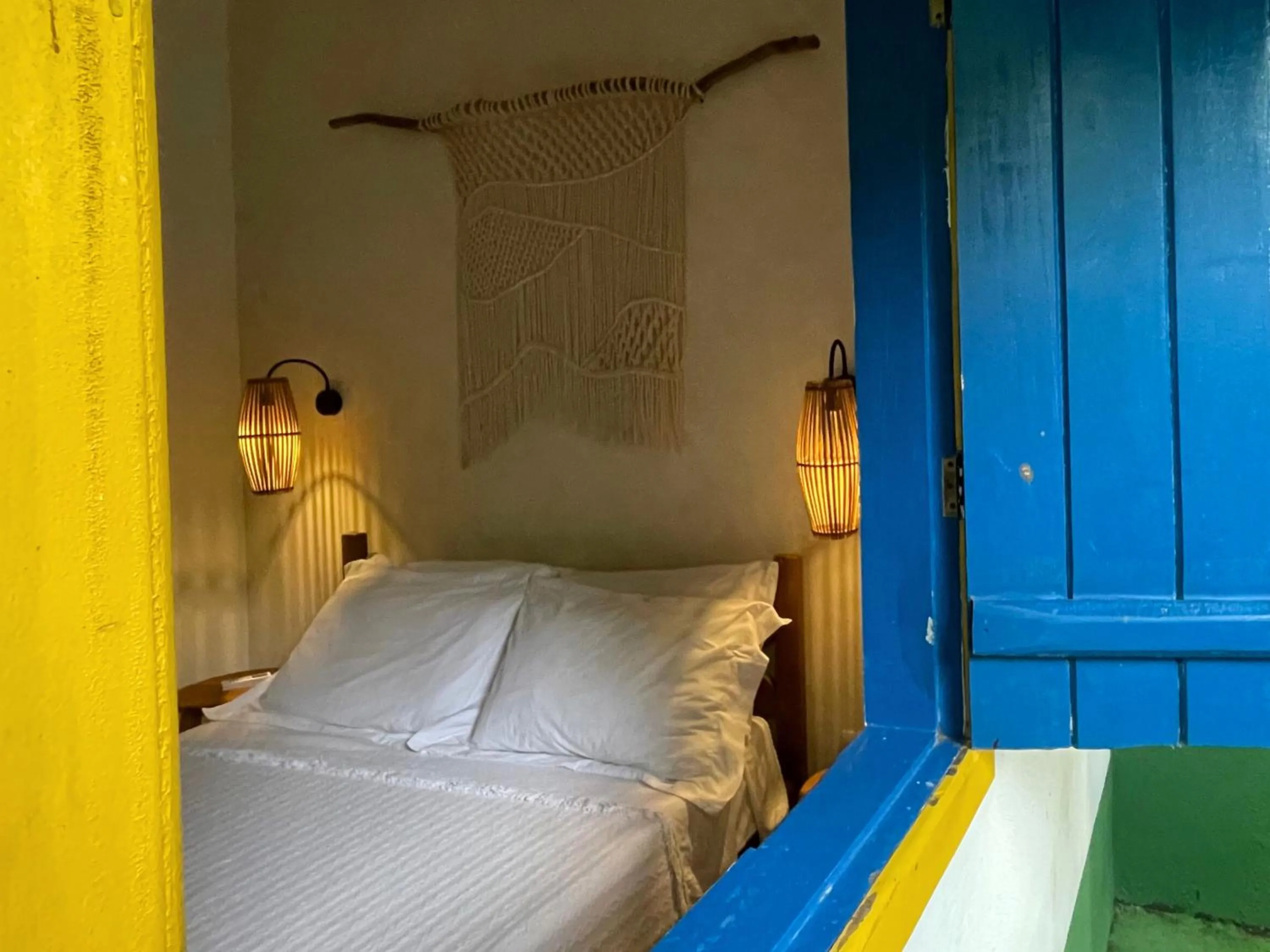Bedroom, Bed in Vila Coco Dendê - Algodões