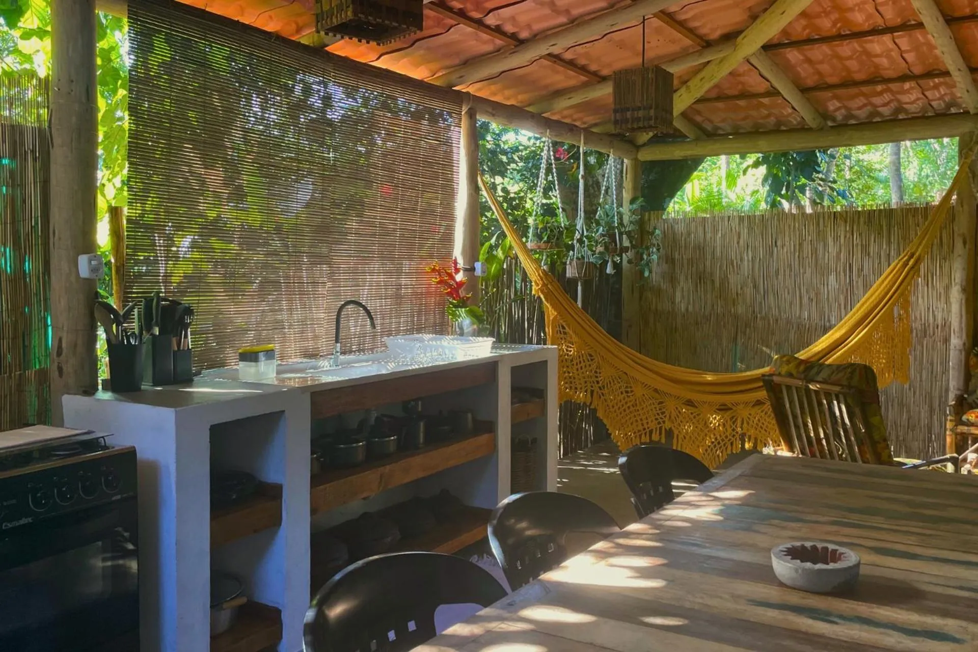 Dining area in Vila Coco Dendê - Algodões