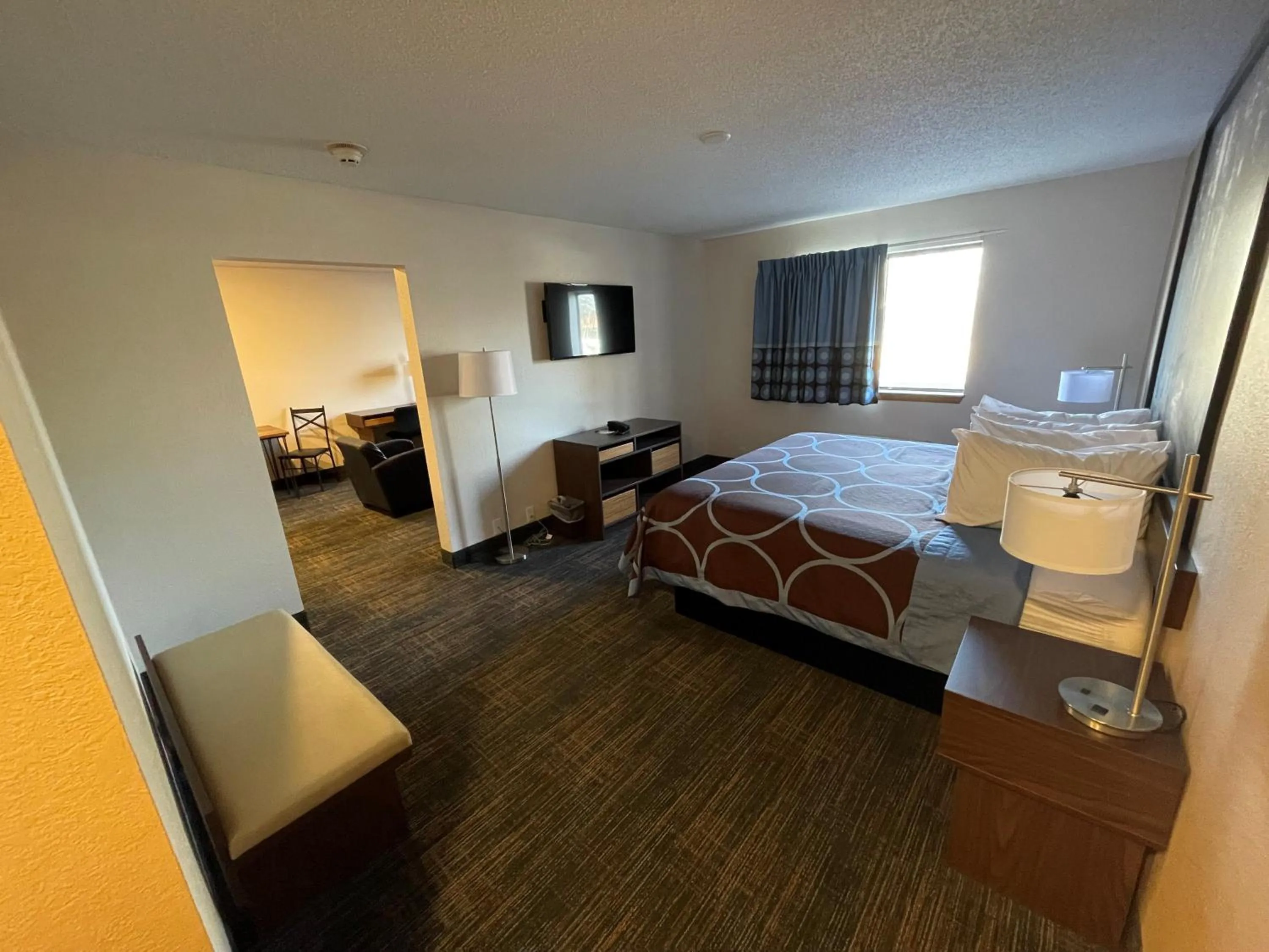 Bed in Super 8 by Wyndham Bemidji MN