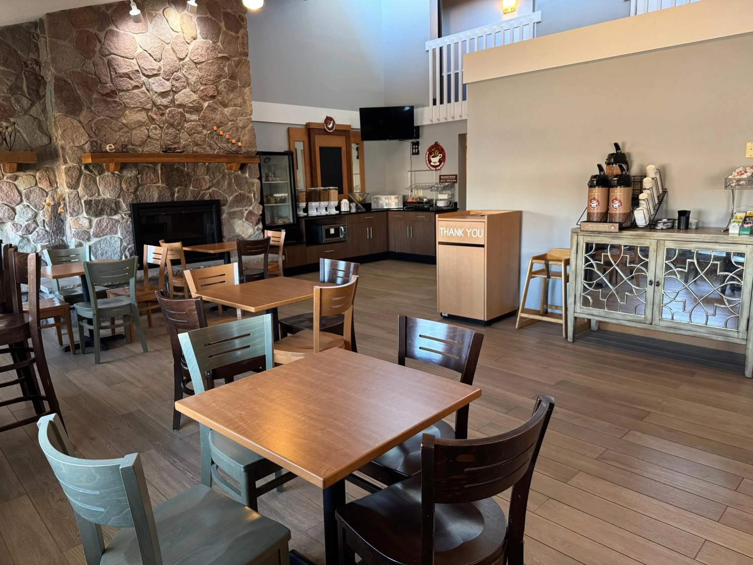 Lobby or reception in AmericInn by Wyndham Rice Lake