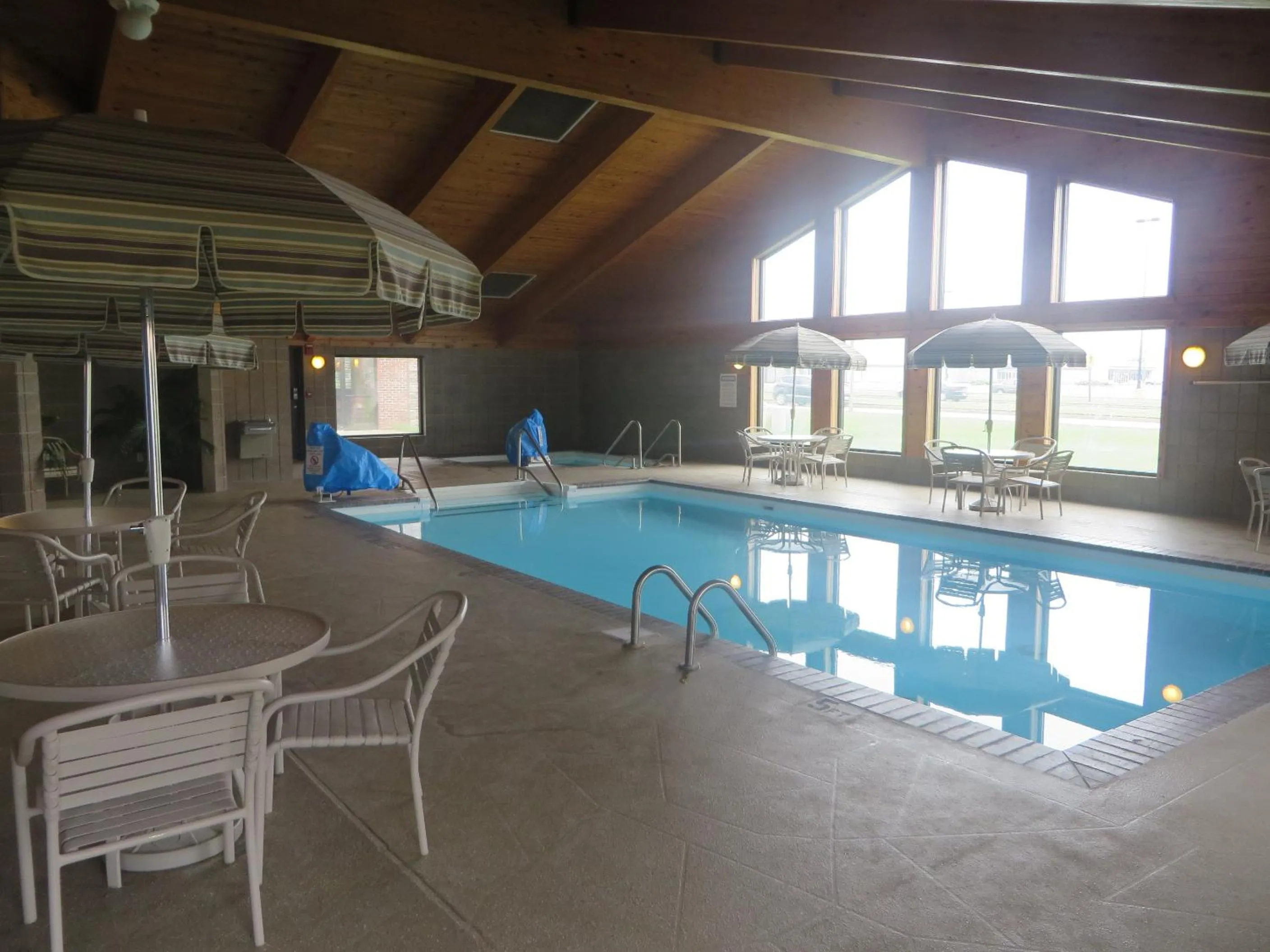 Swimming pool in AmericInn by Wyndham Rice Lake