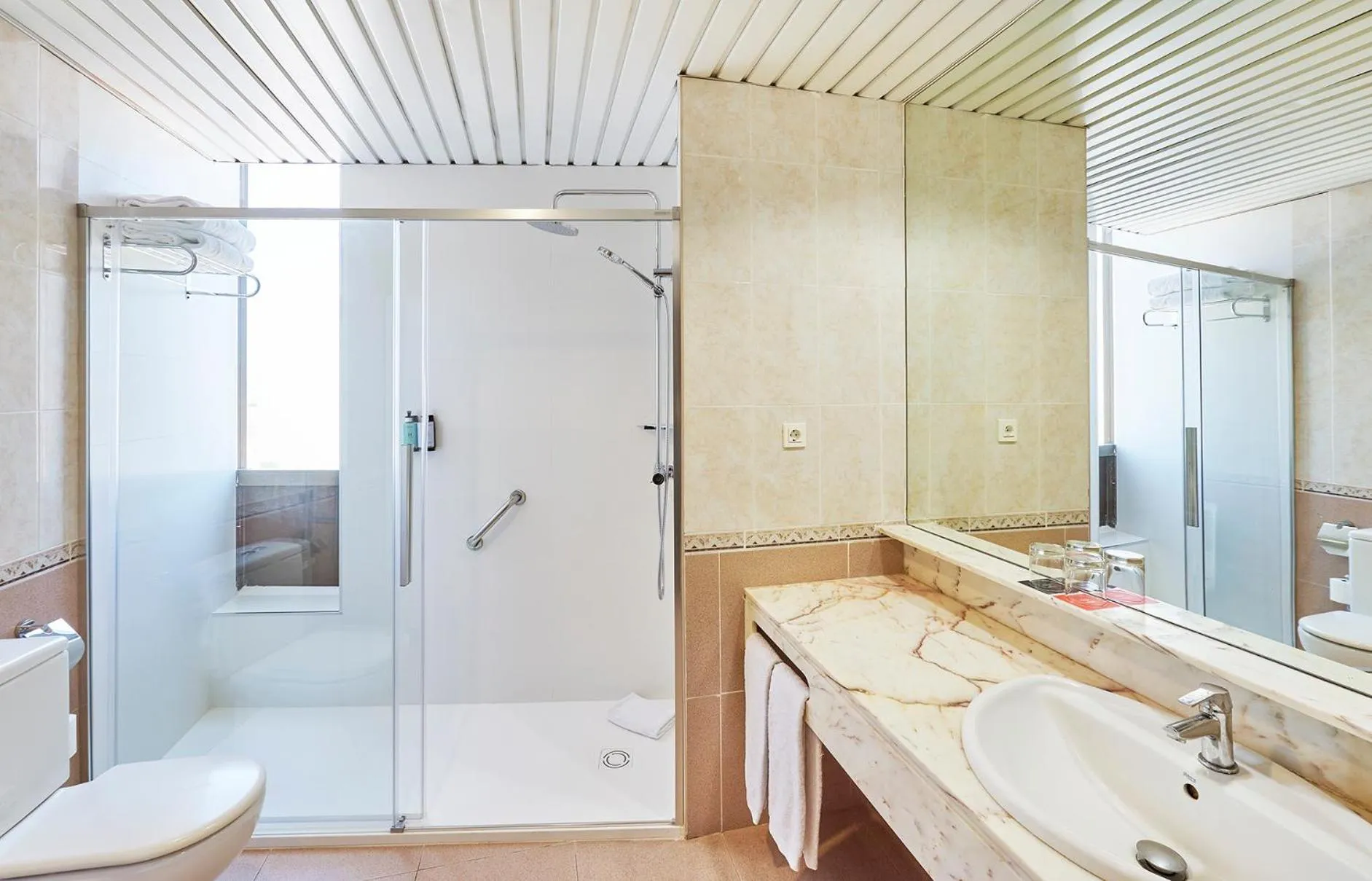 Bathroom in Hesperia Sant Joan