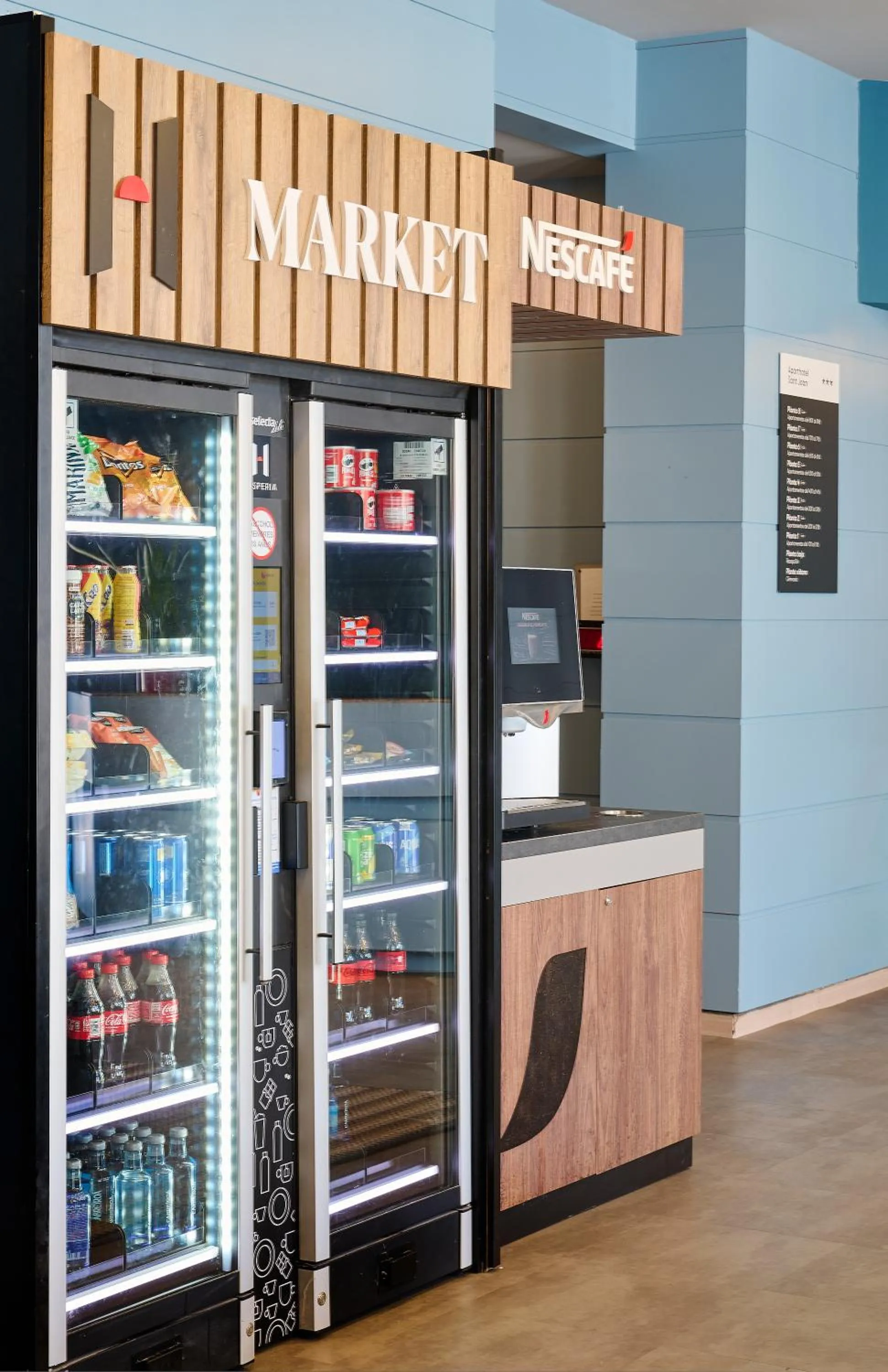 vending machine in Hesperia Sant Joan