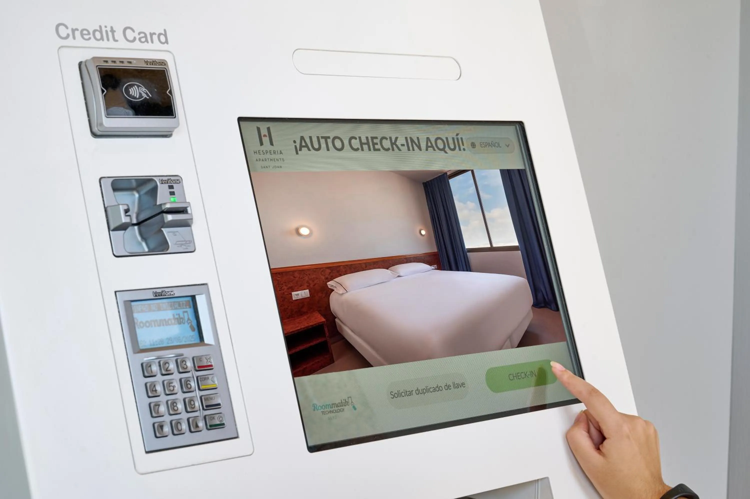 Lobby or reception in Hesperia Sant Joan