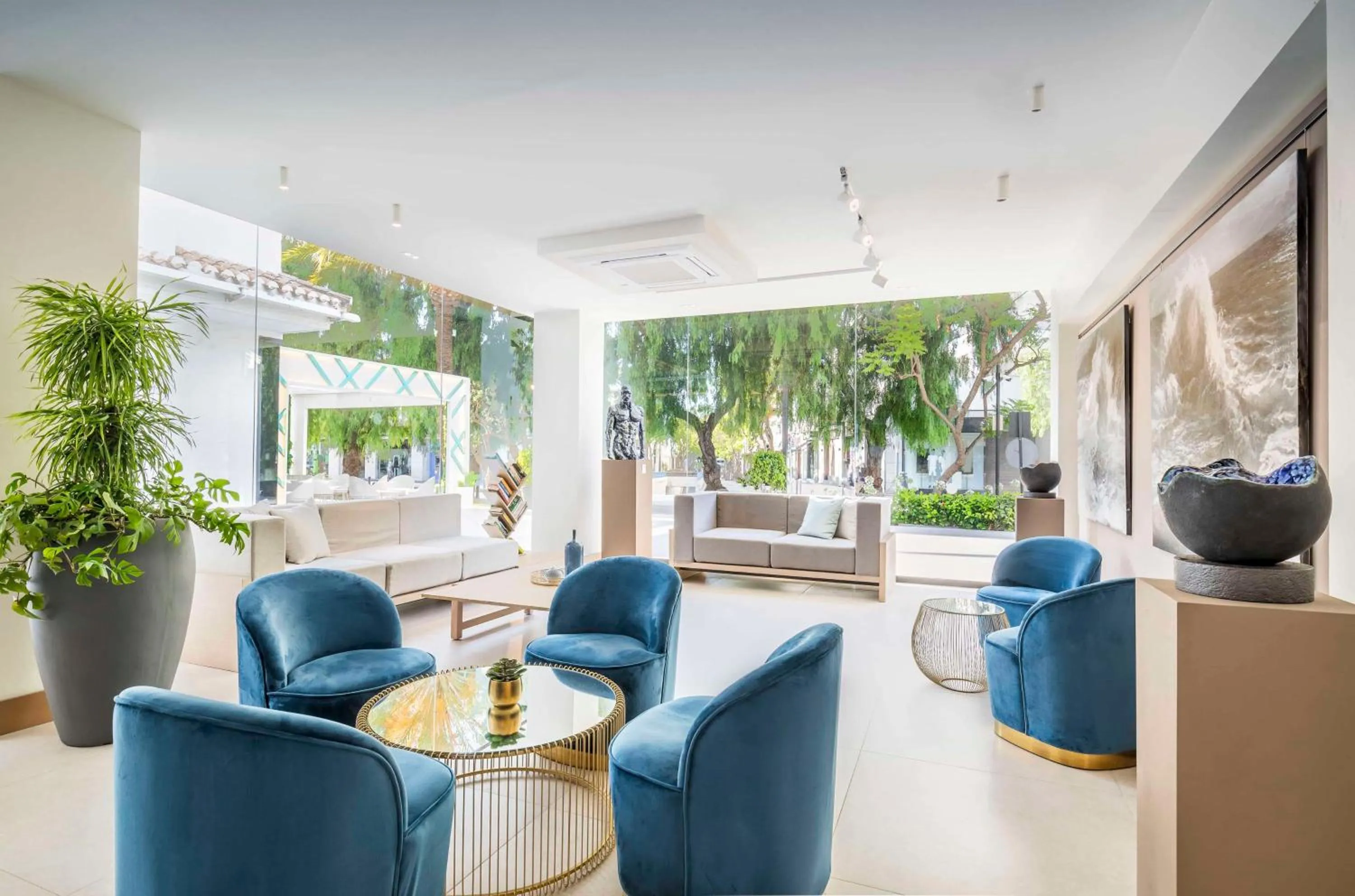 Lobby or reception in Occidental Puerto Banús