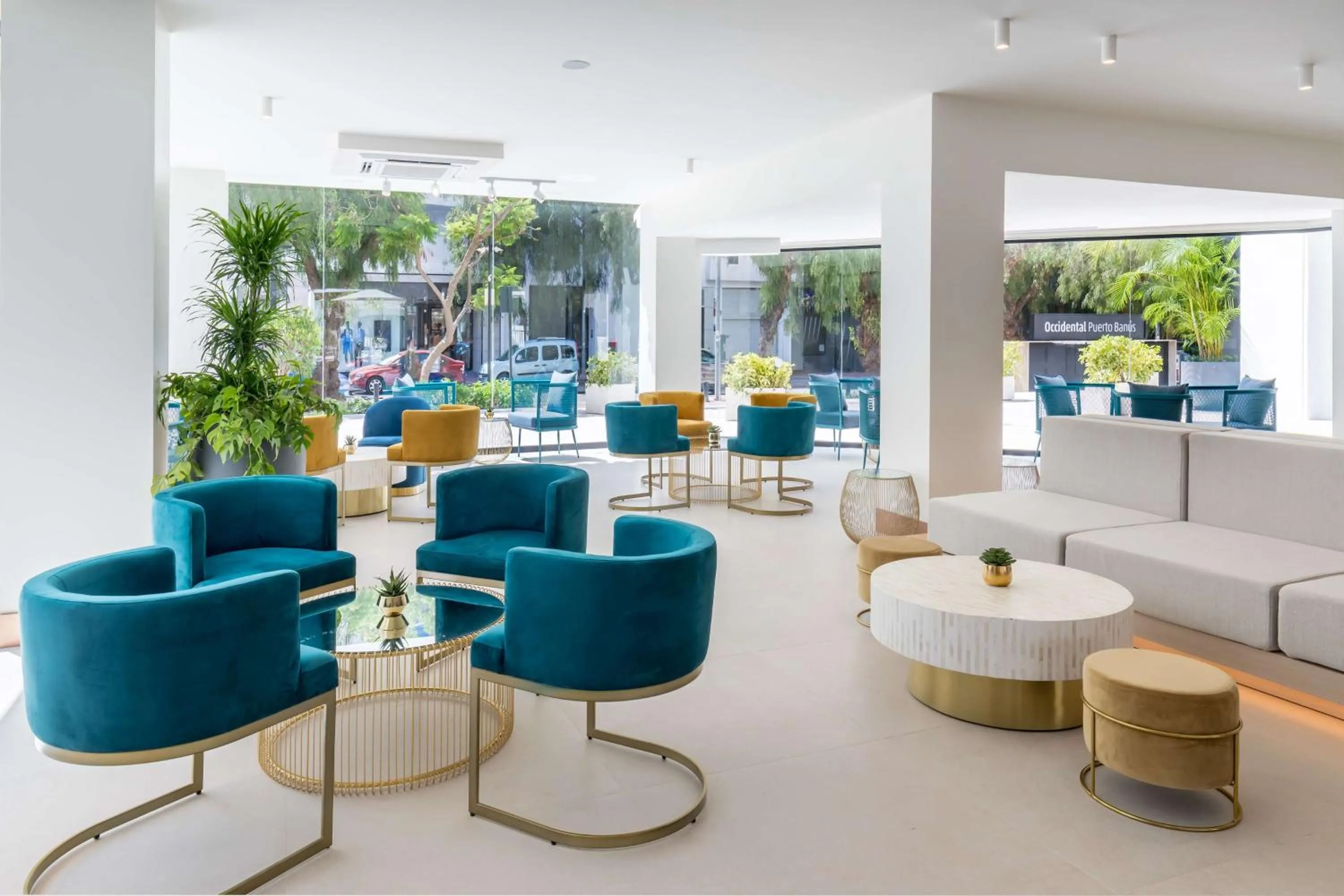 Lobby or reception in Occidental Puerto Banús