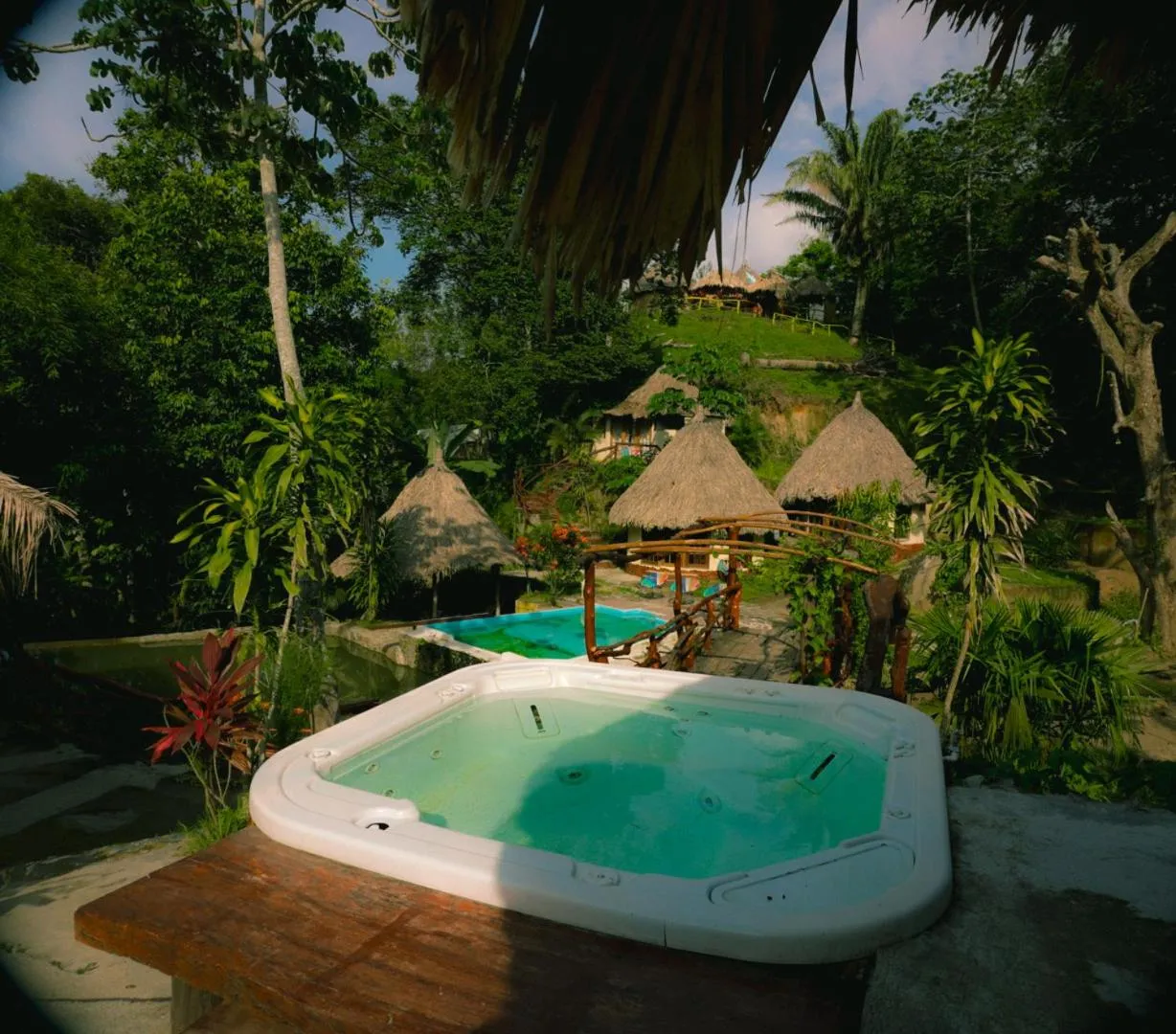 Property building in Tawaca Ecohotel