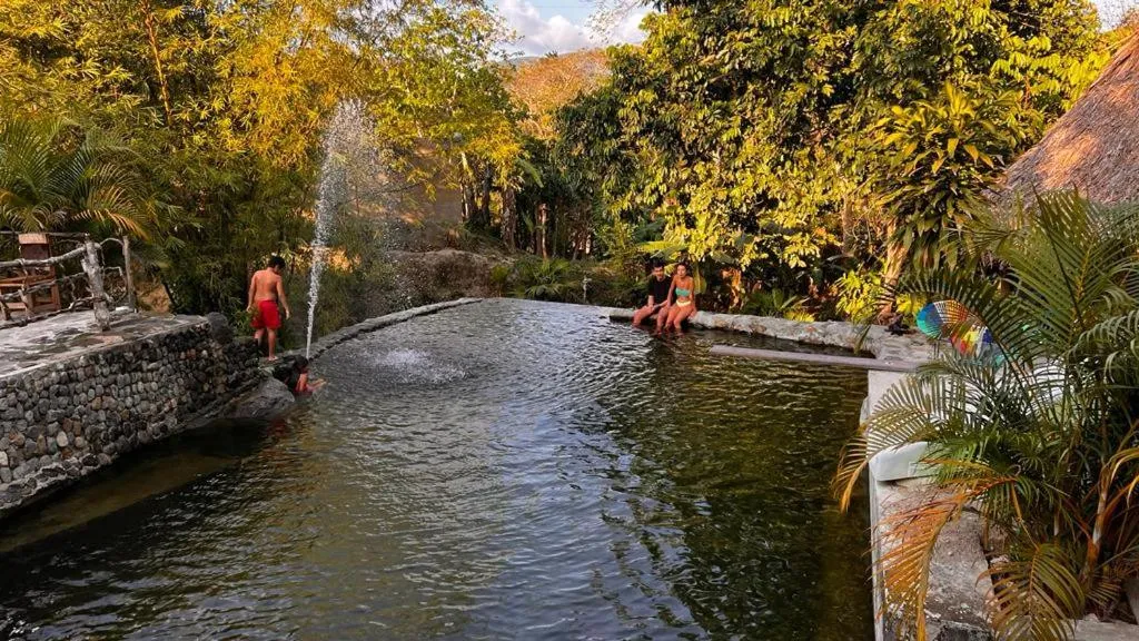 Swimming pool in Tawaca Ecohotel