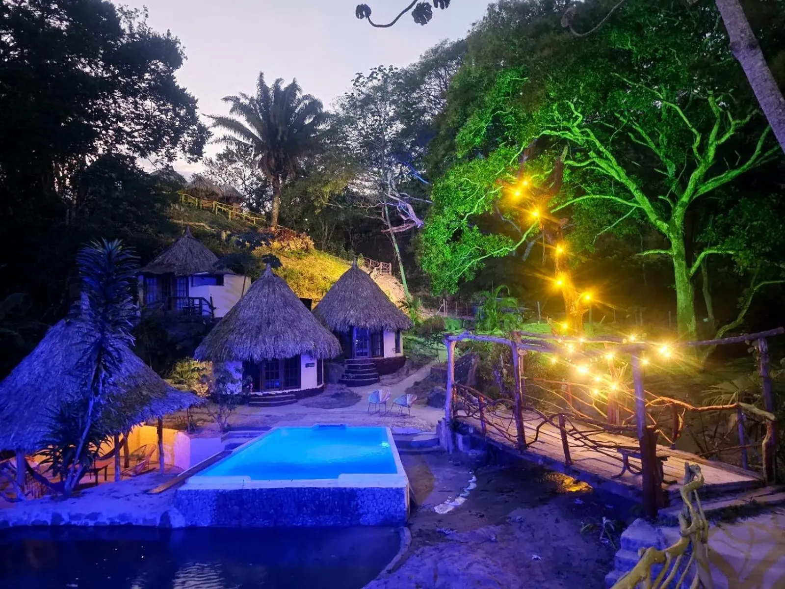 Natural landscape in Tawaca Ecohotel