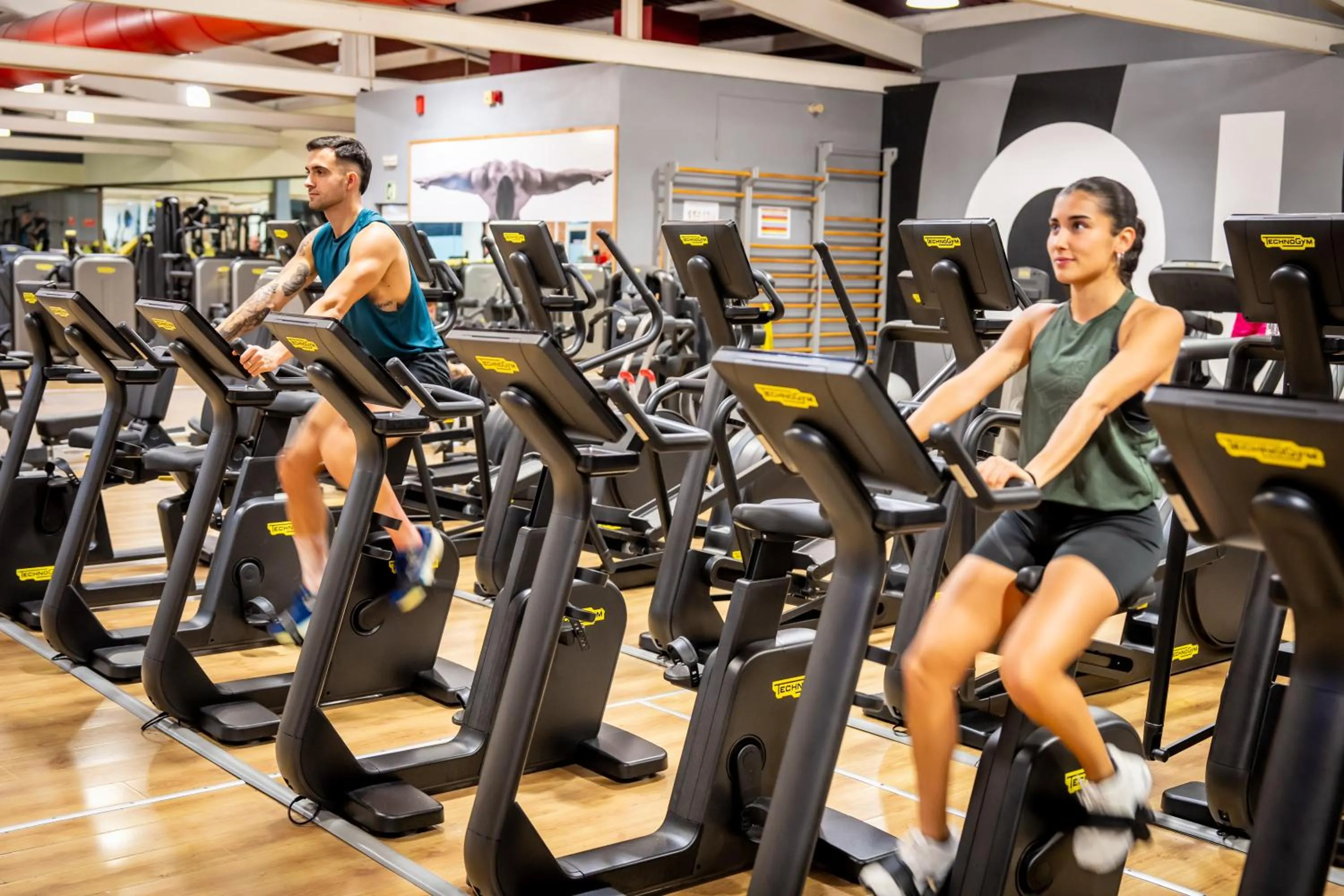 Fitness centre/facilities in Hotel Olympia Valencia