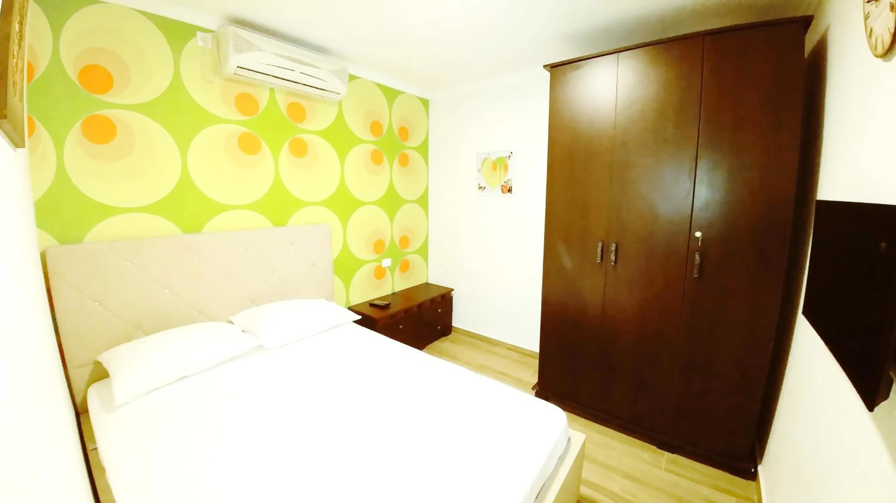 Bedroom, Bed in City Apartments