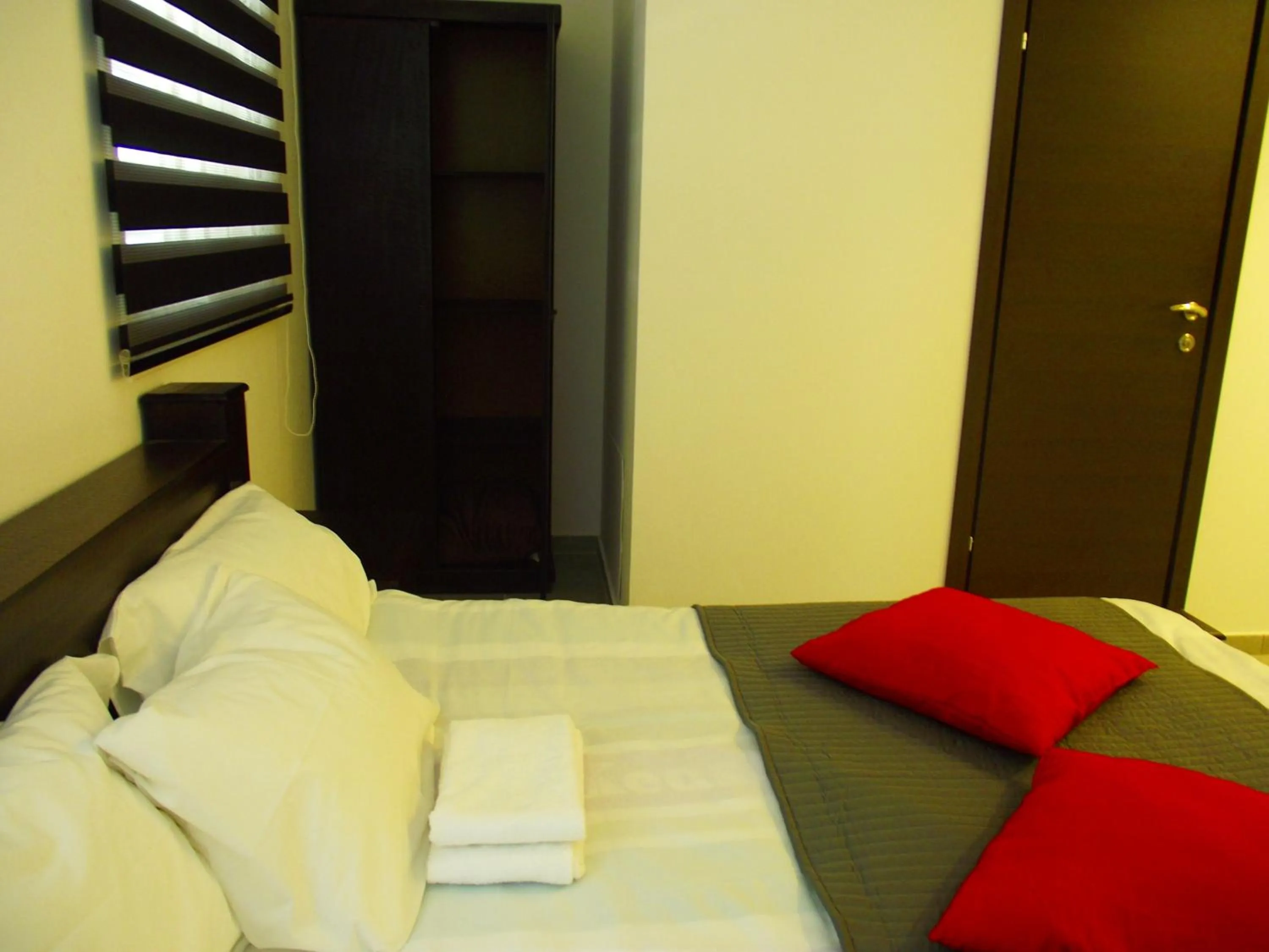 Bedroom, Bed in City Apartments