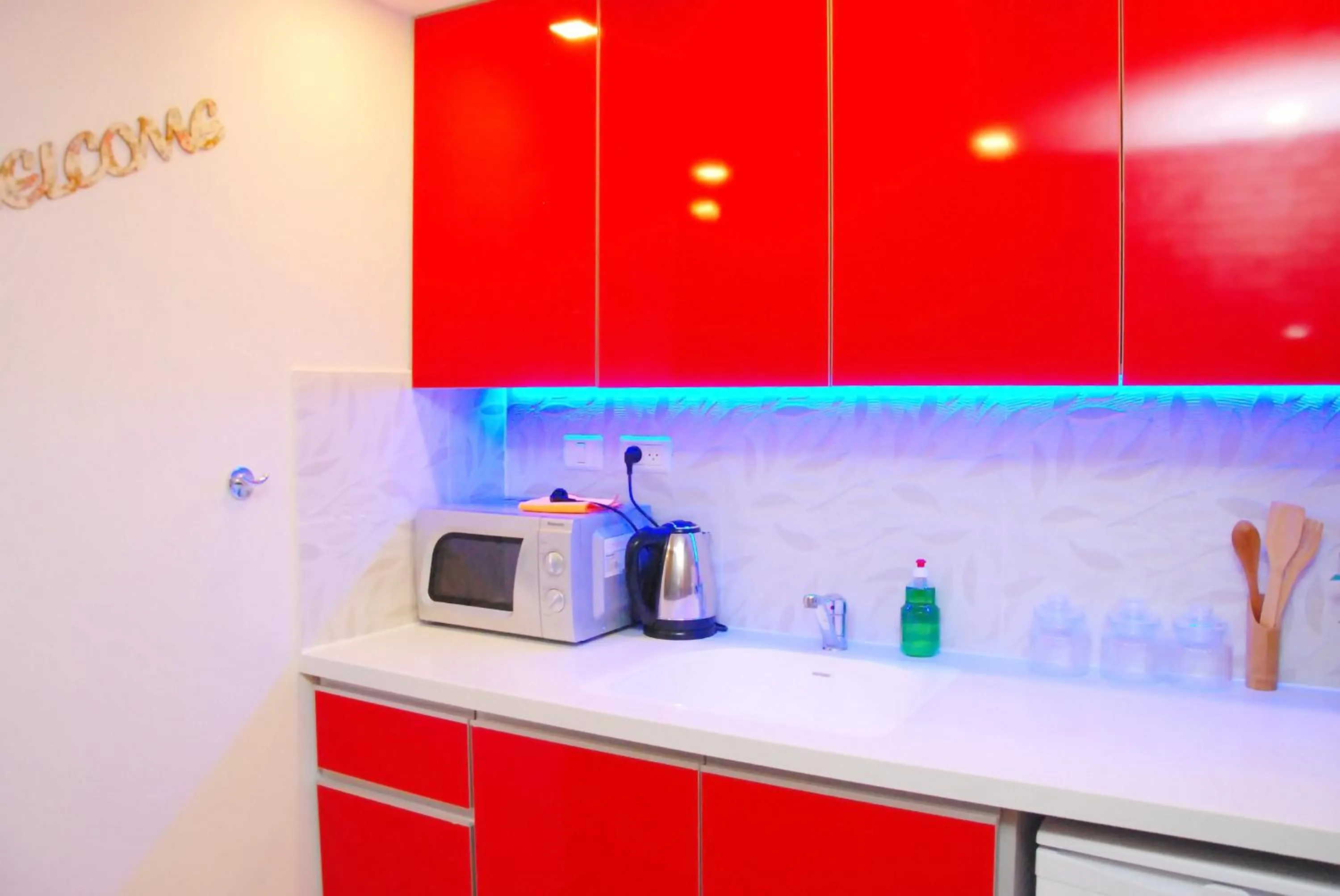 Kitchen or kitchenette in City Apartments