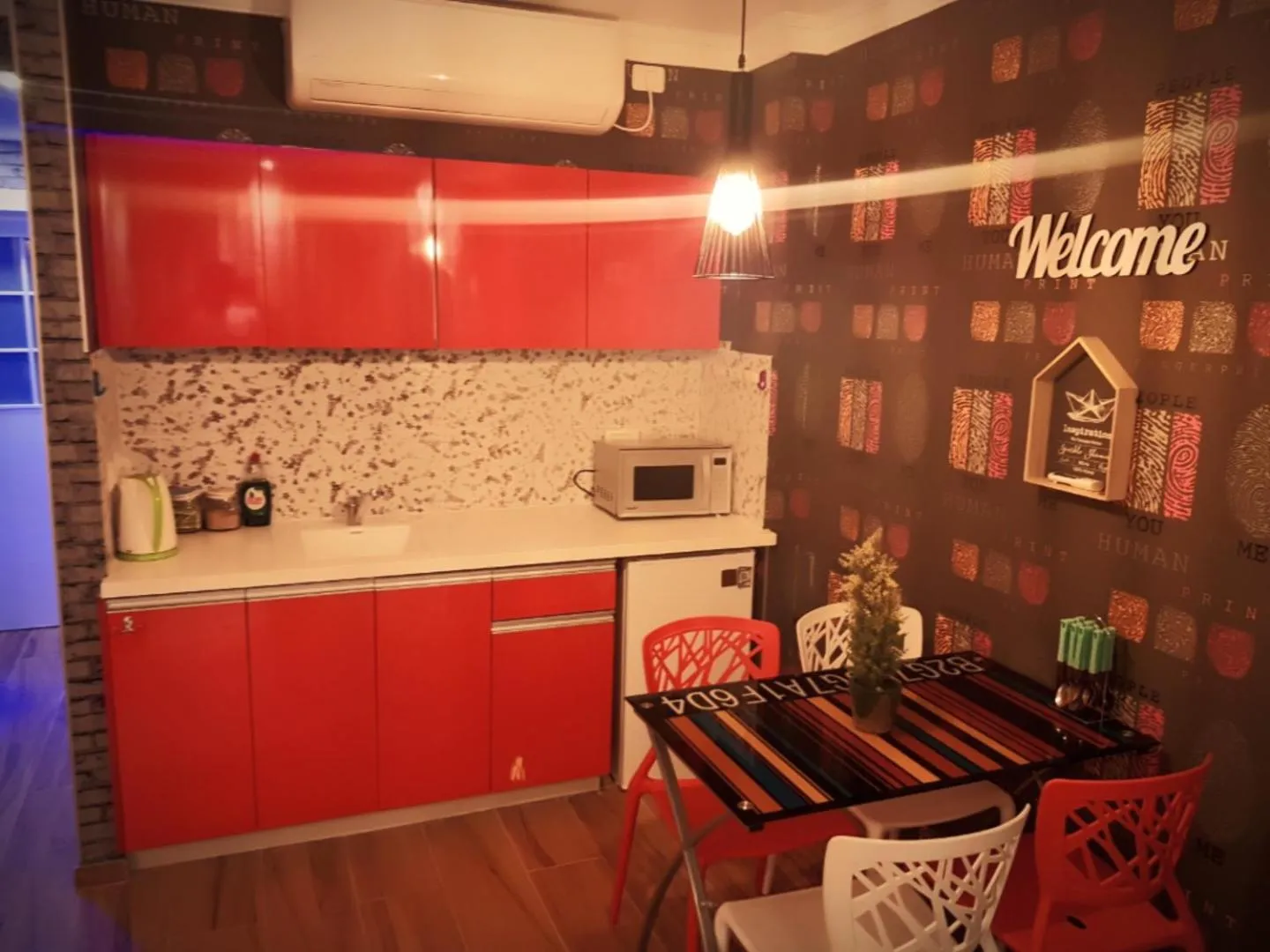 Kitchen or kitchenette in City Apartments