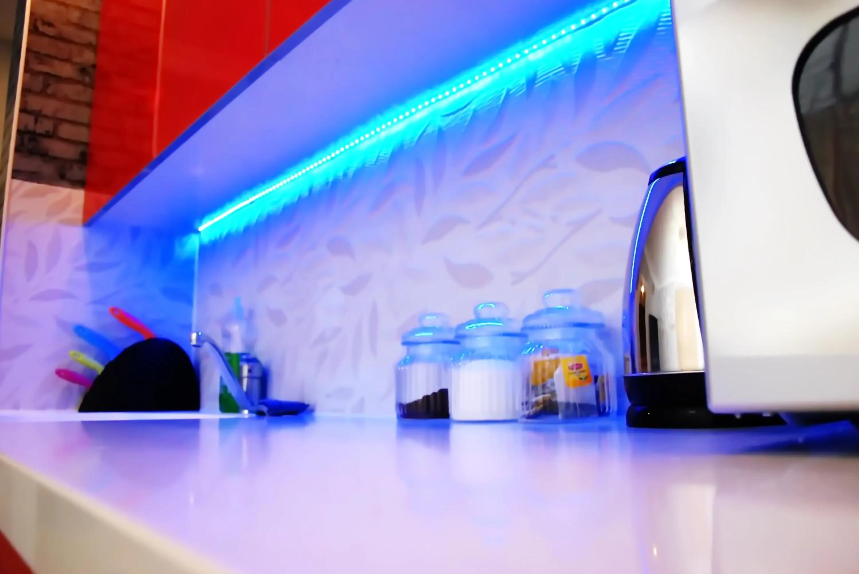 Decorative detail in City Apartments