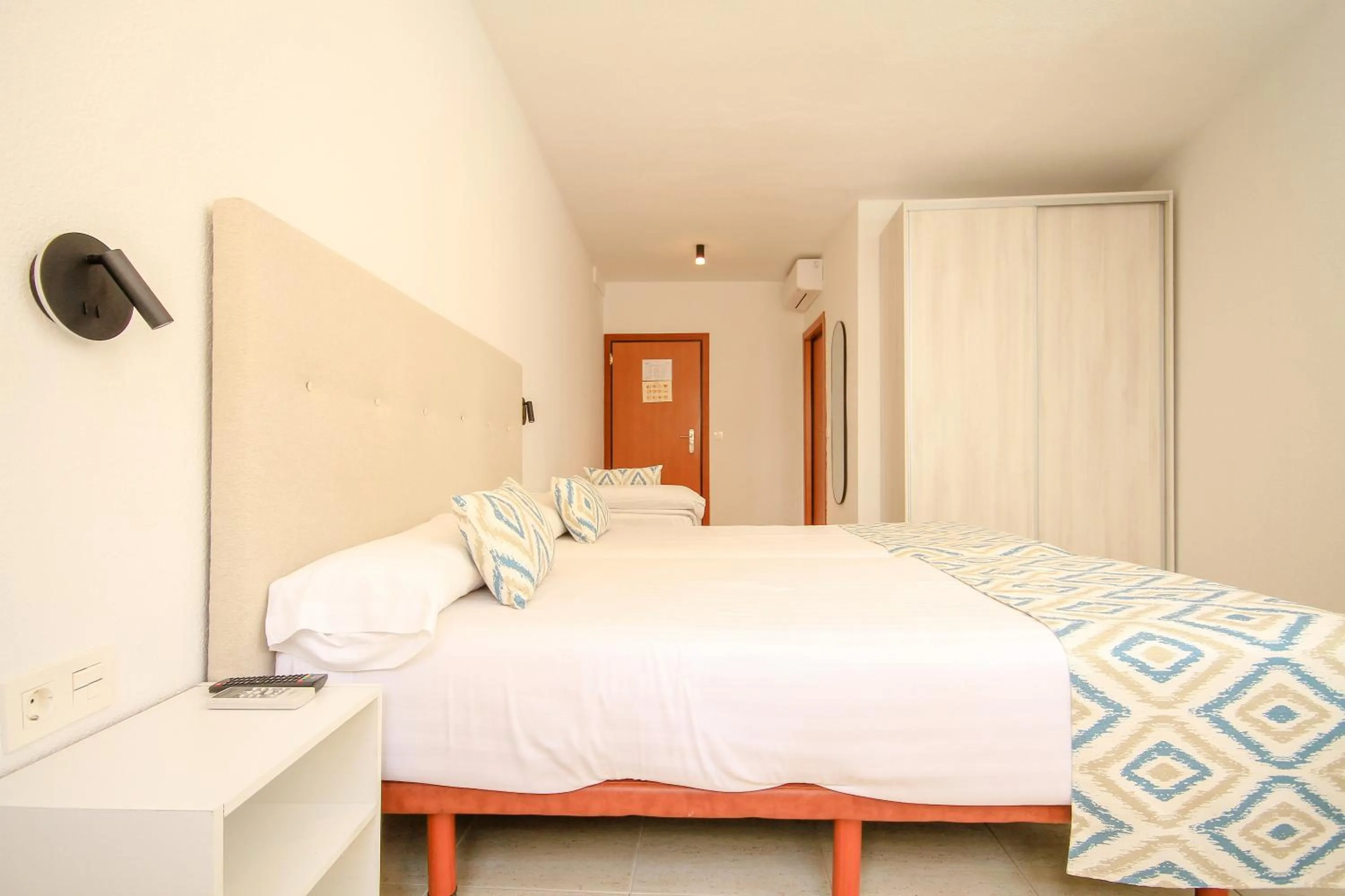 Decorative detail, Bed in Hostal San Juan