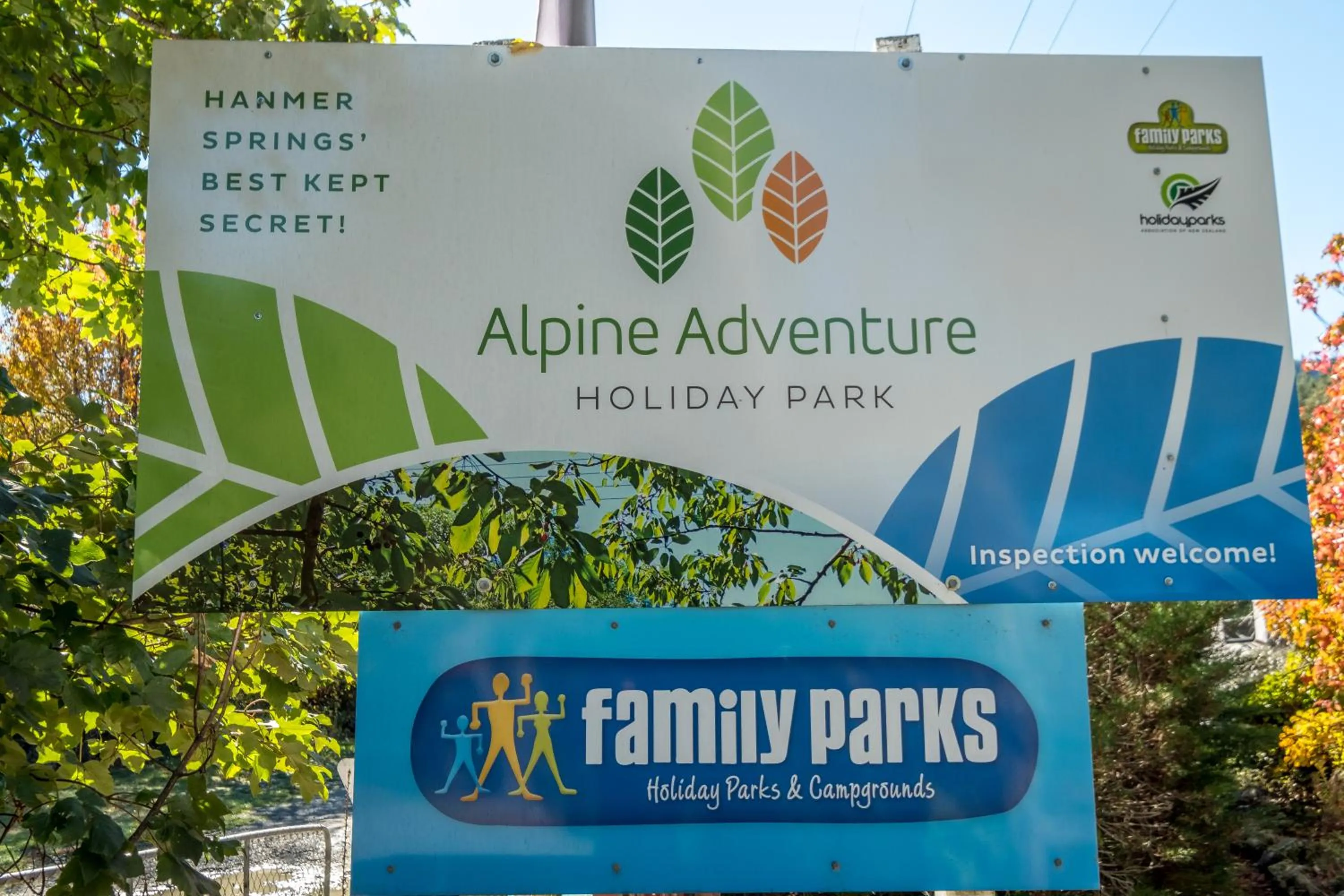 Facade/entrance in Alpine Adventure Holiday Park
