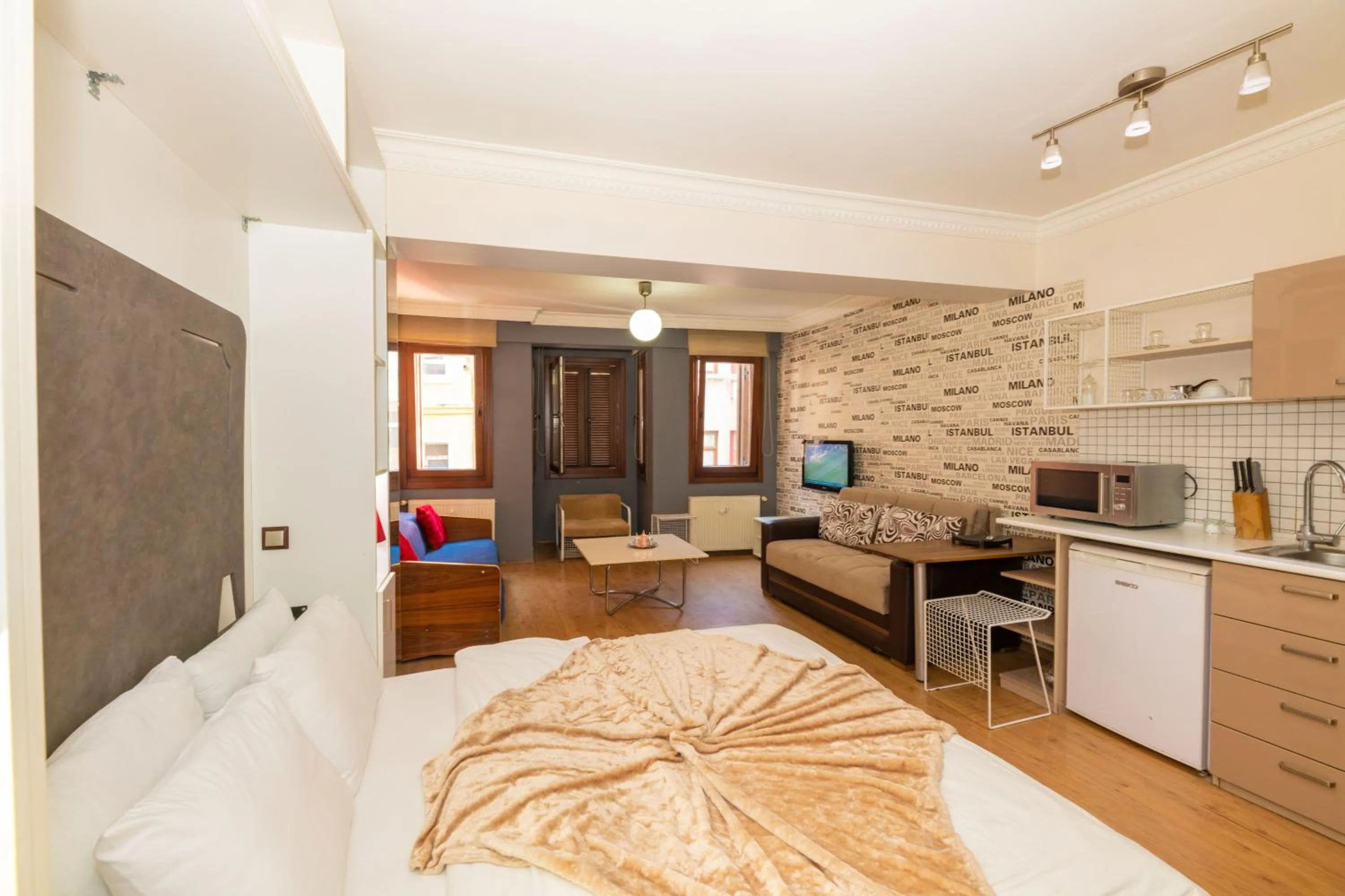 Bed in GRAND OPERA HOTEL