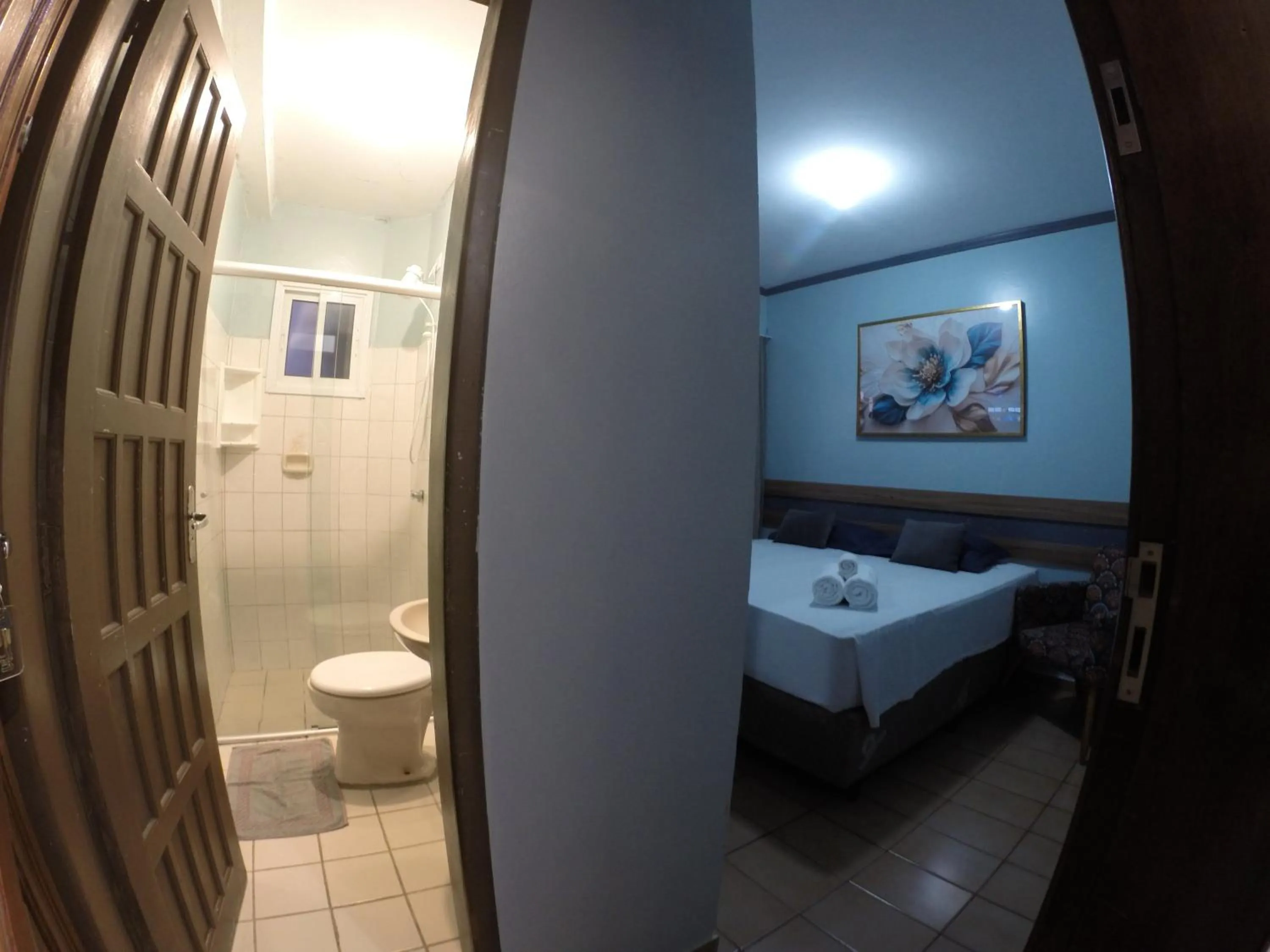 Bed in POUSADA EVELINA