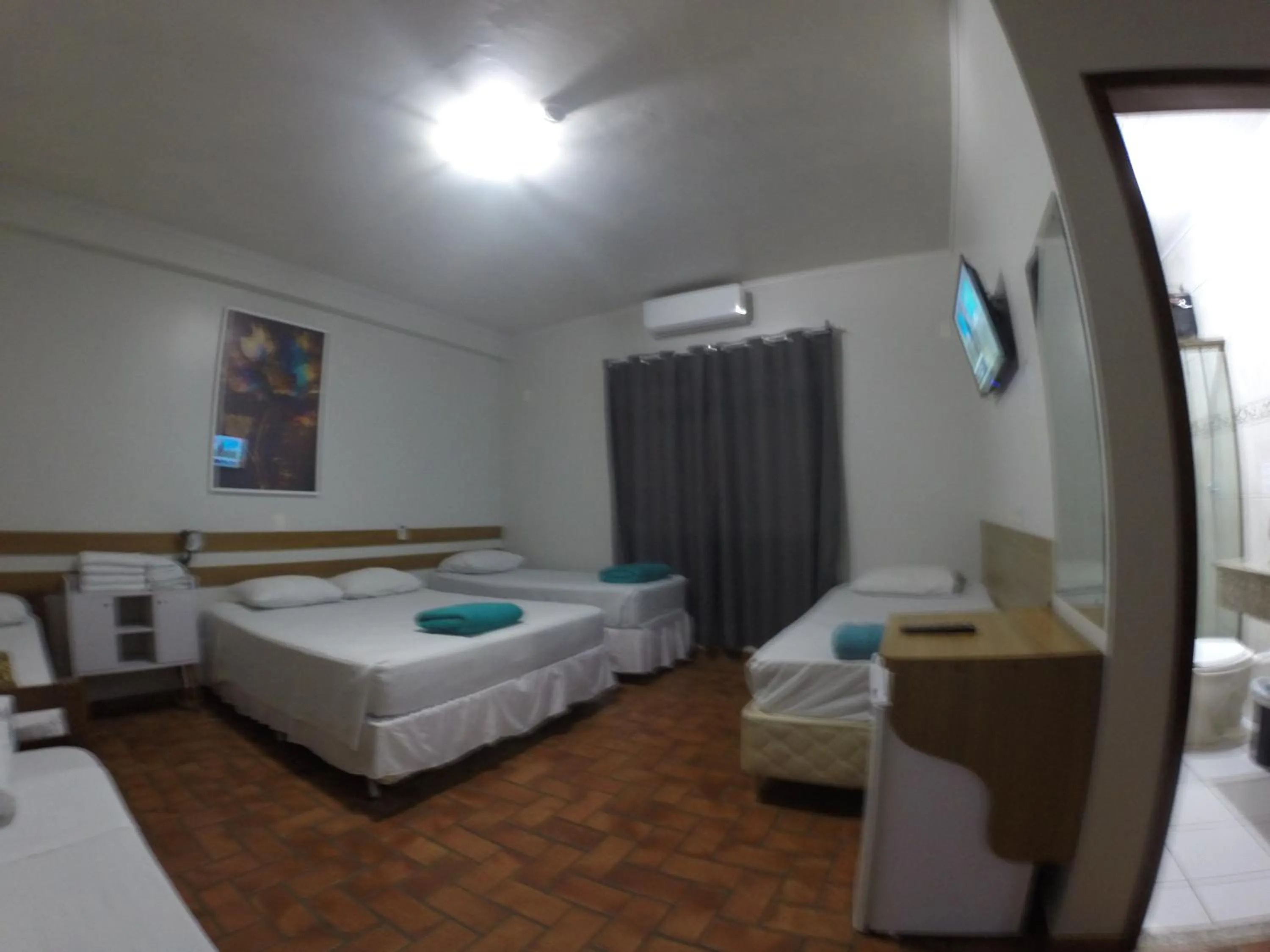 Bed in POUSADA EVELINA