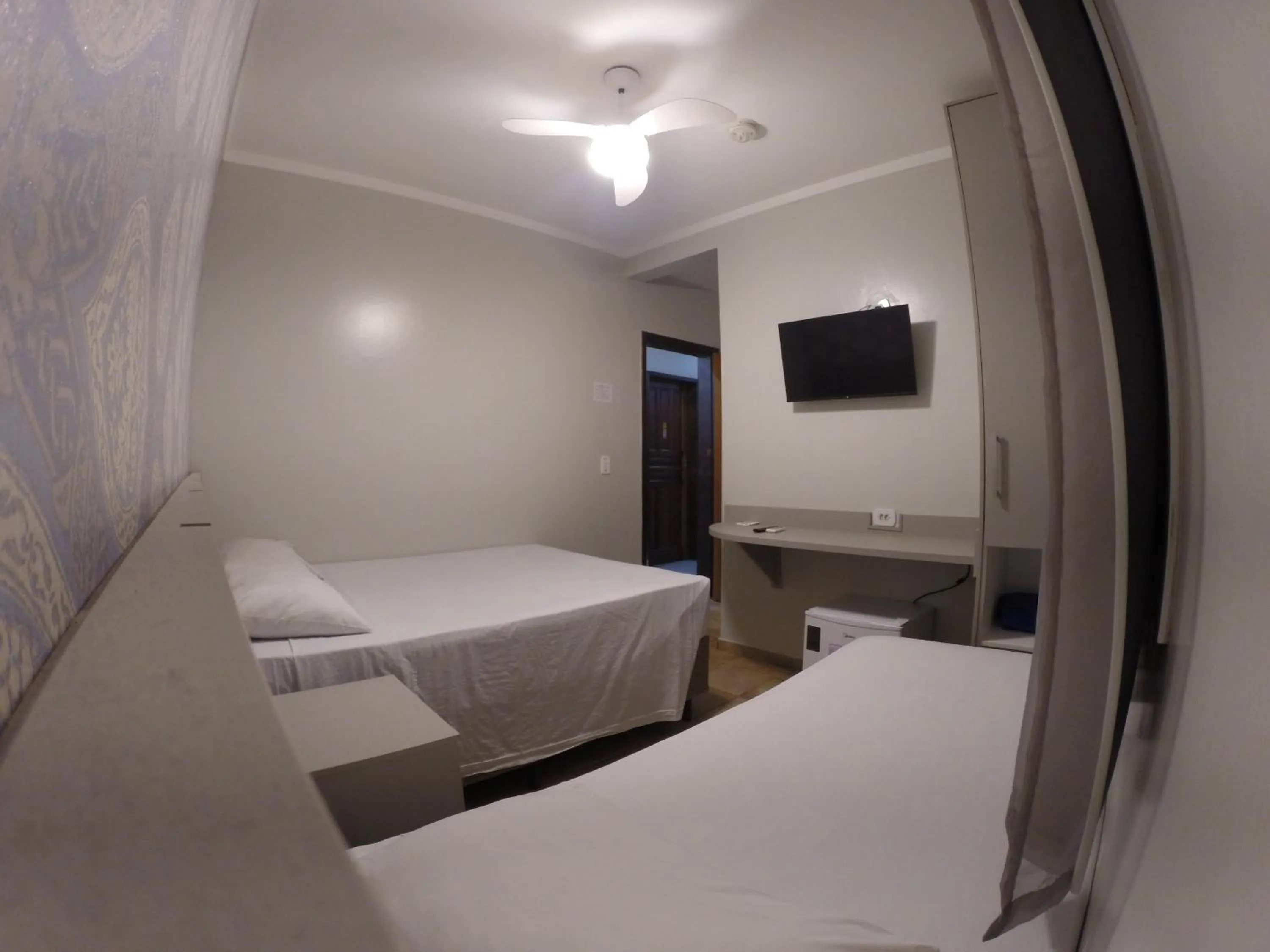 Bed in POUSADA EVELINA