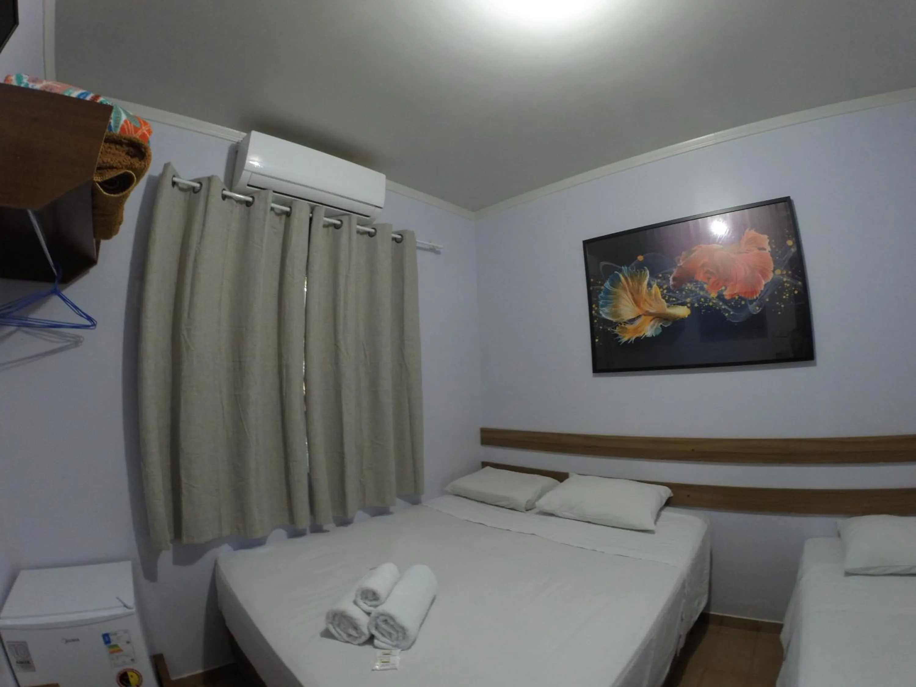 Bed in POUSADA EVELINA