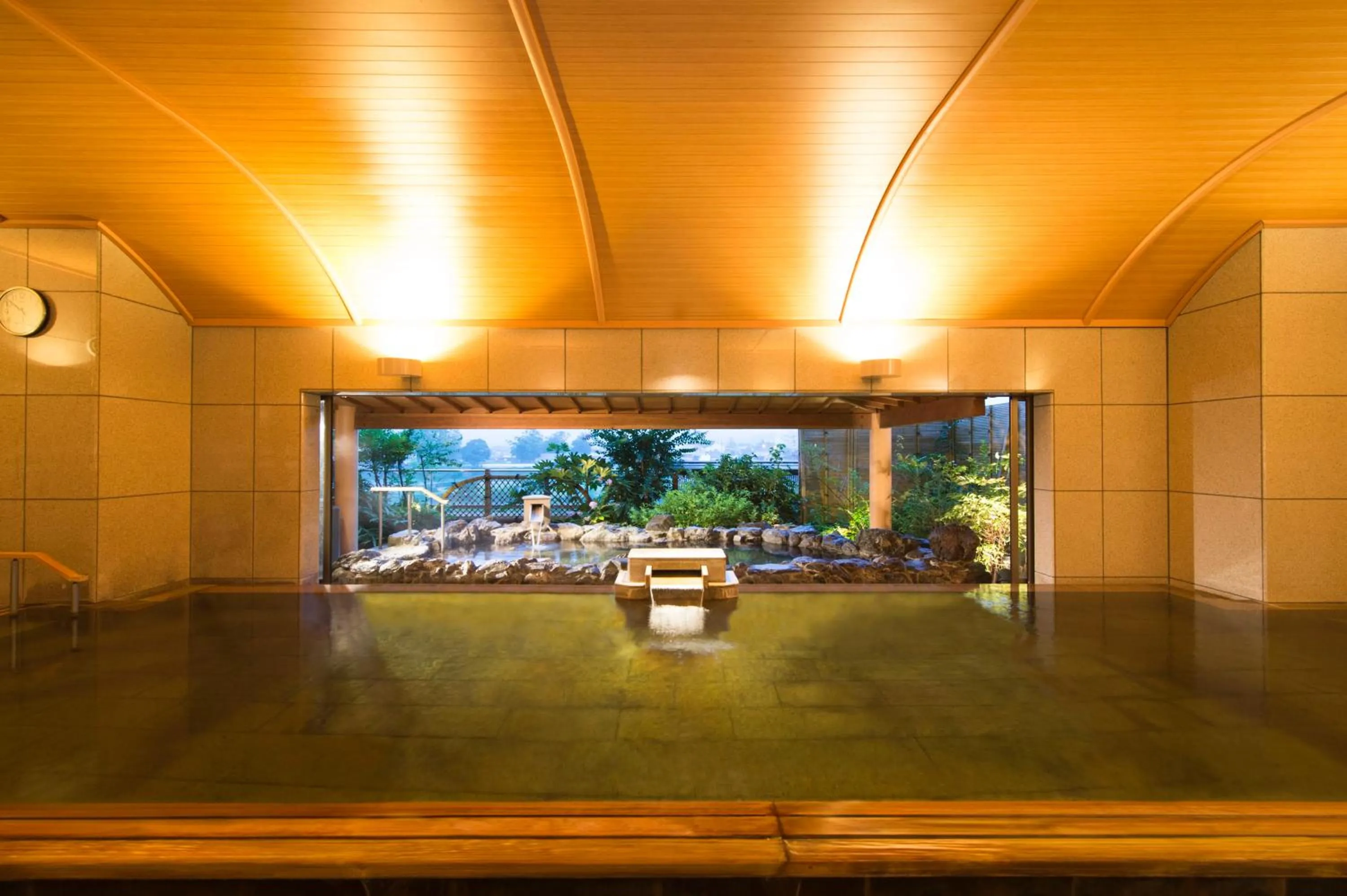 Hot Spring Bath in Ryokan Ayu no Sato