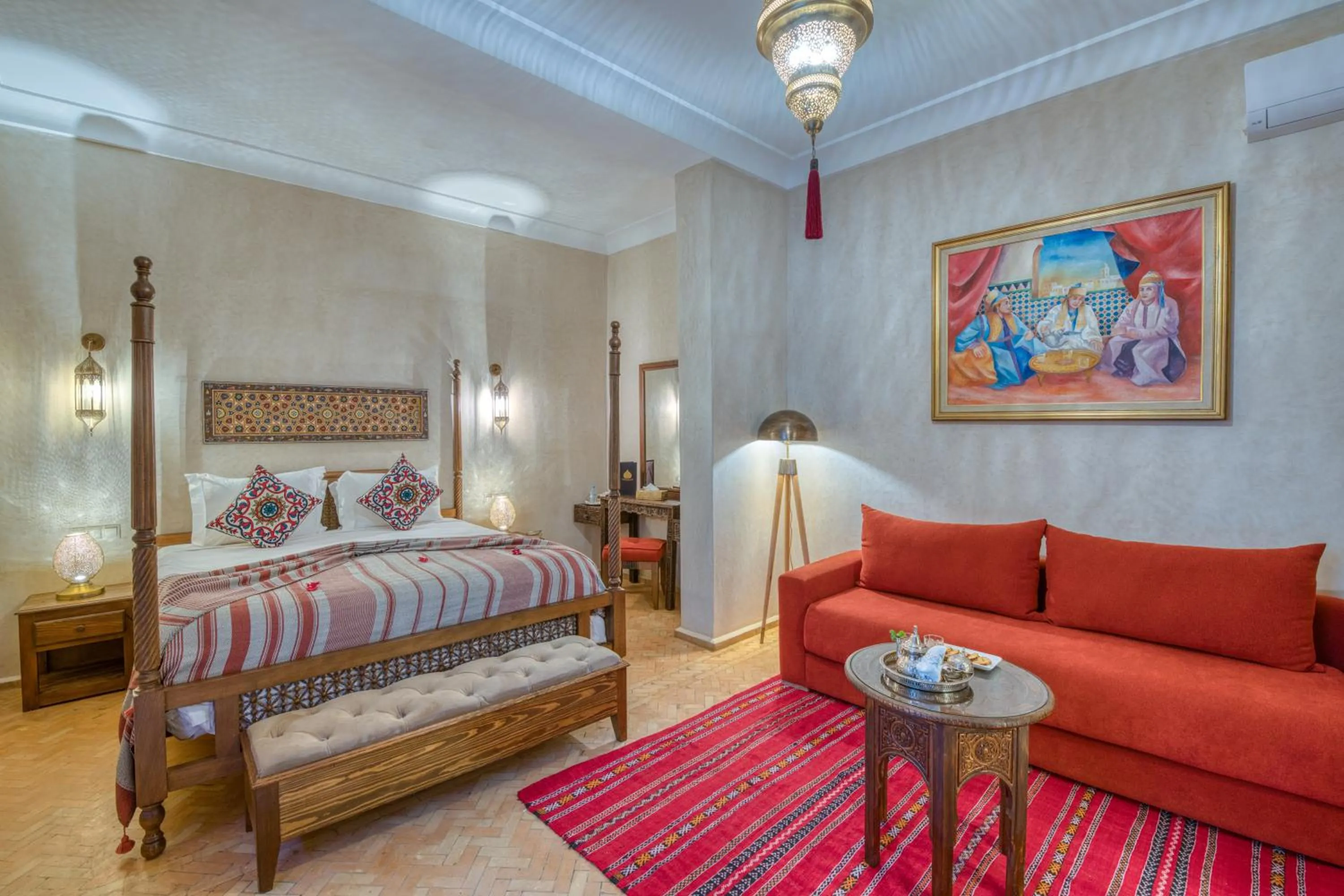 Bed in Palais Tara & Spa