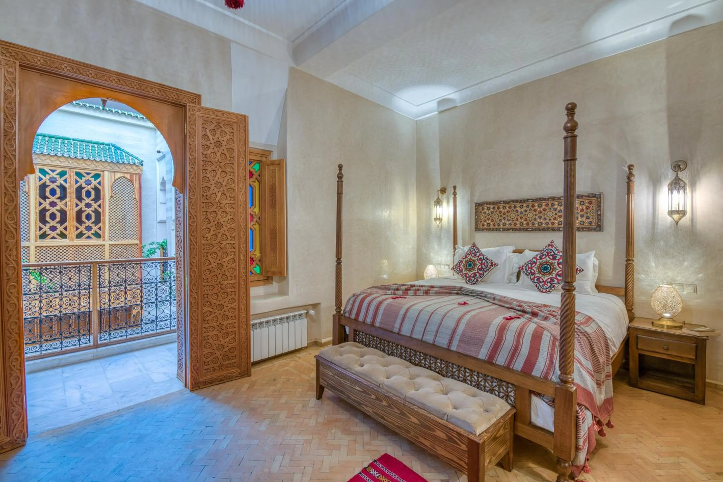 Bed in Palais Tara & Spa