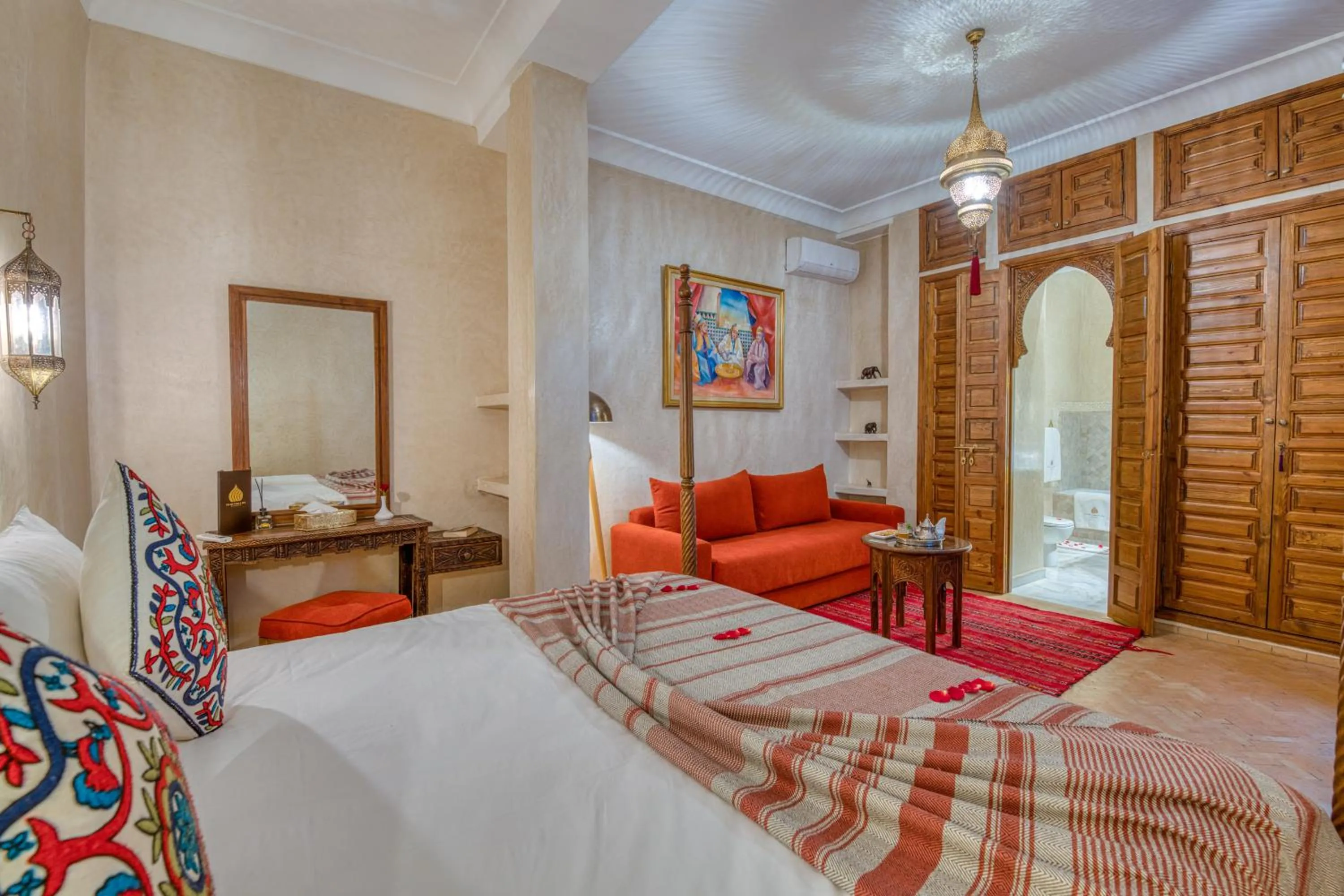 Bed in Palais Tara & Spa