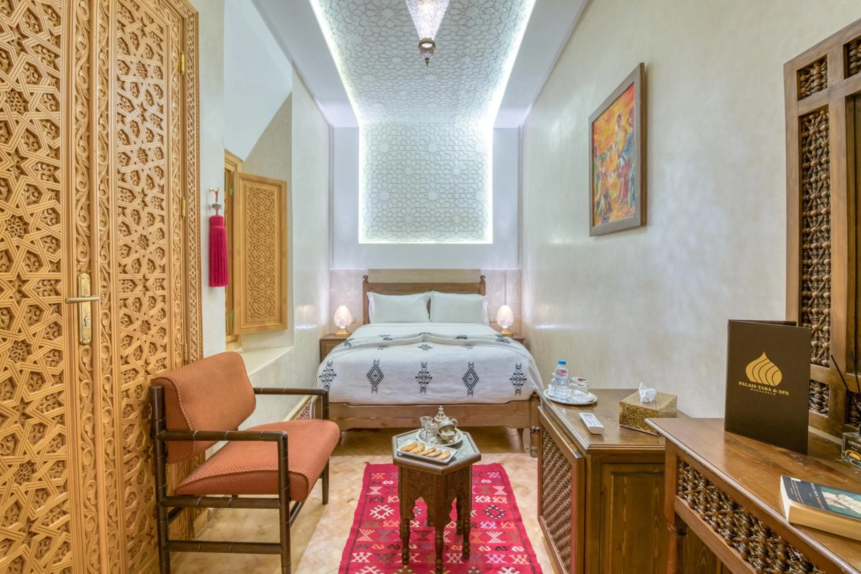 Bed in Palais Tara & Spa