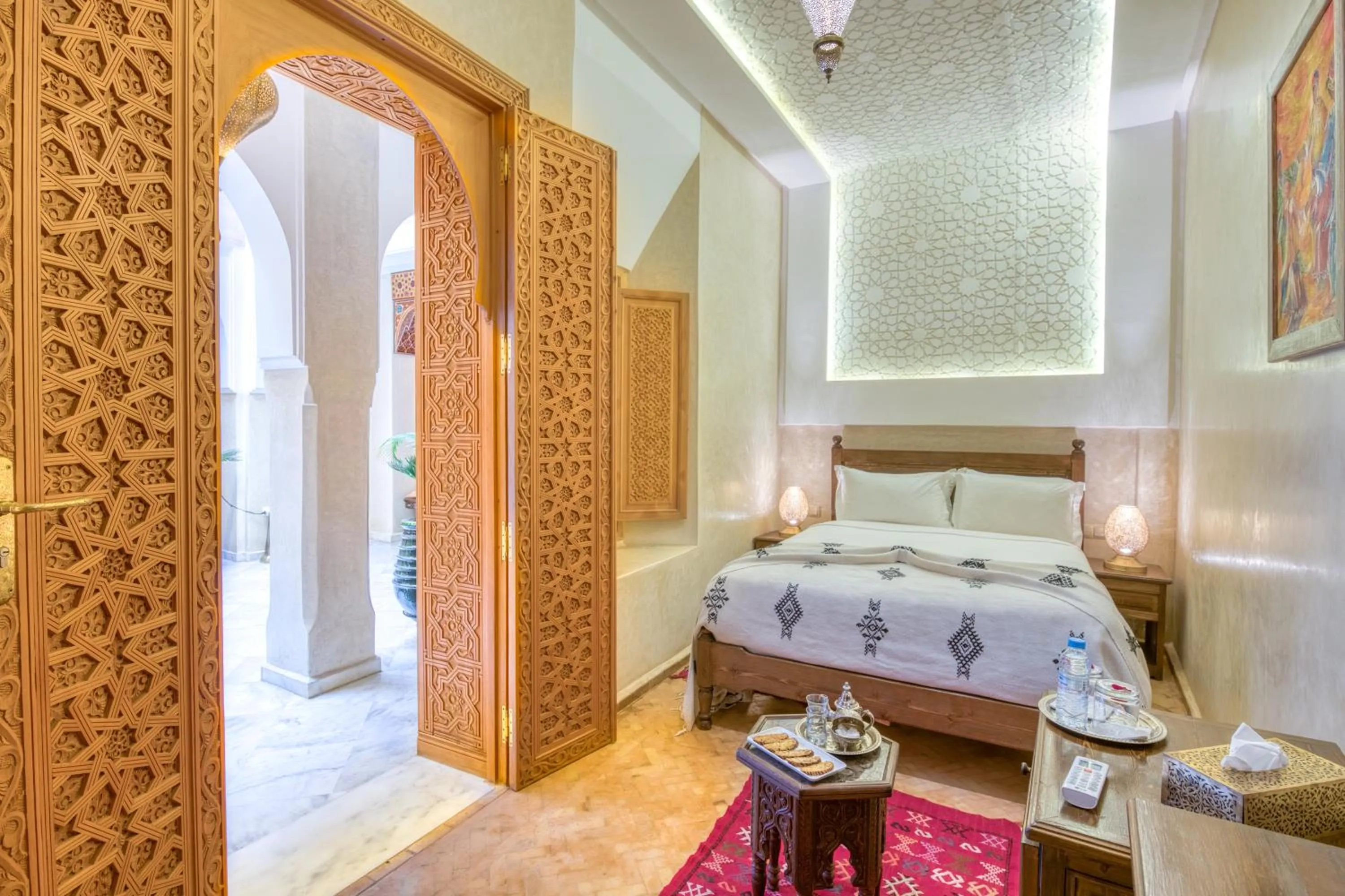 Bed in Palais Tara & Spa