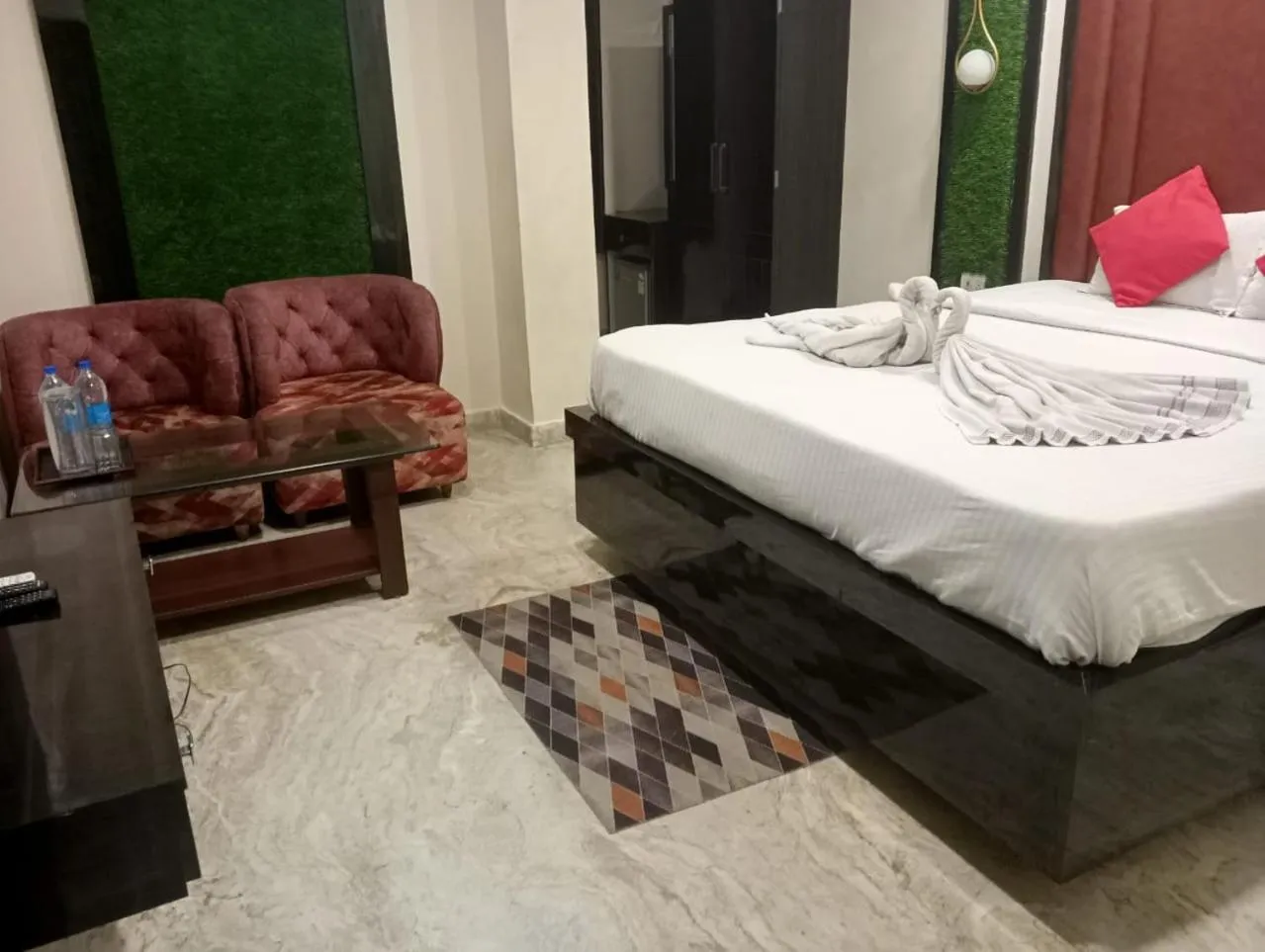 Bed in THE PRESTIGE HOTEL & CONVENTION