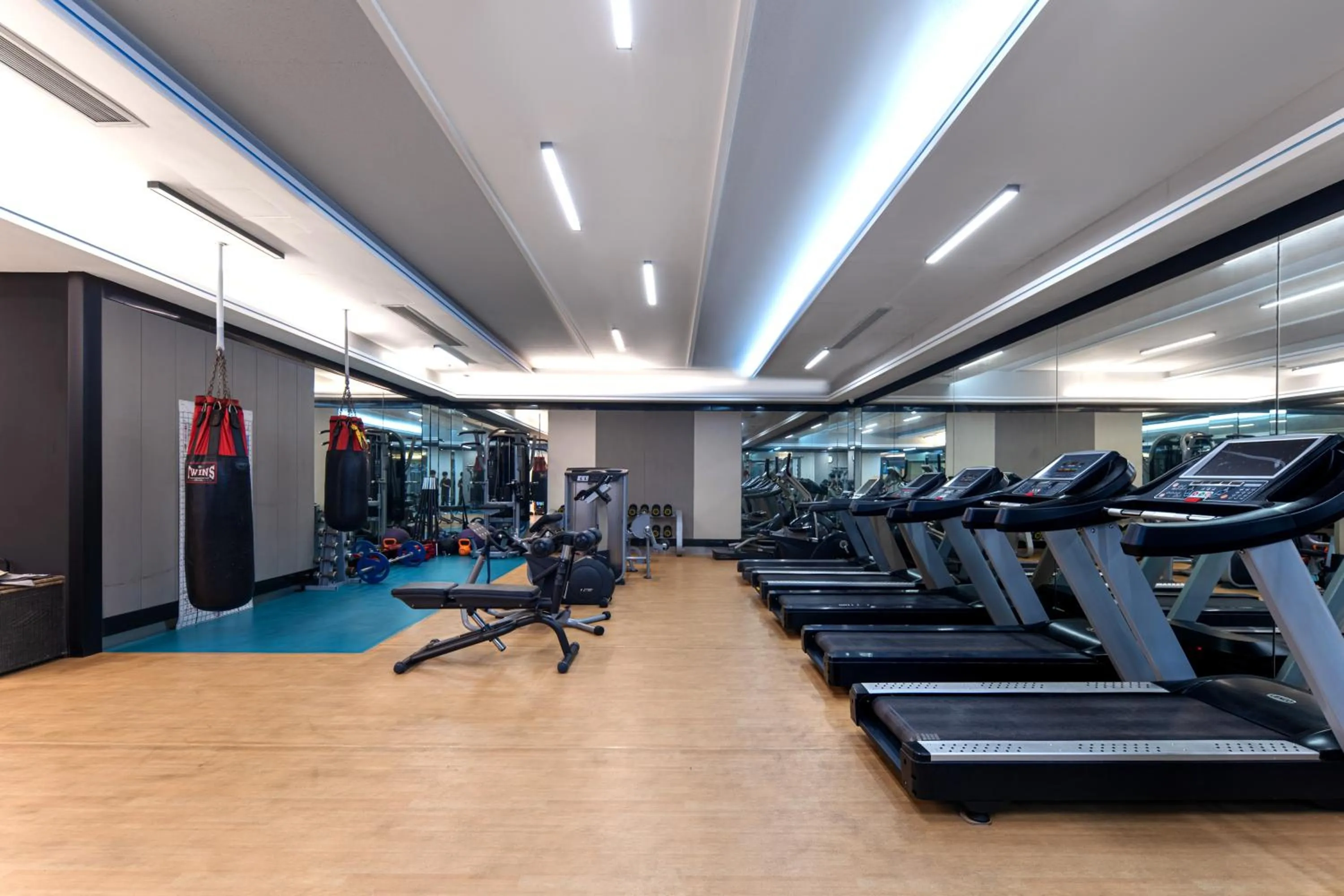Fitness centre/facilities in Plaza Hotel Yuyao