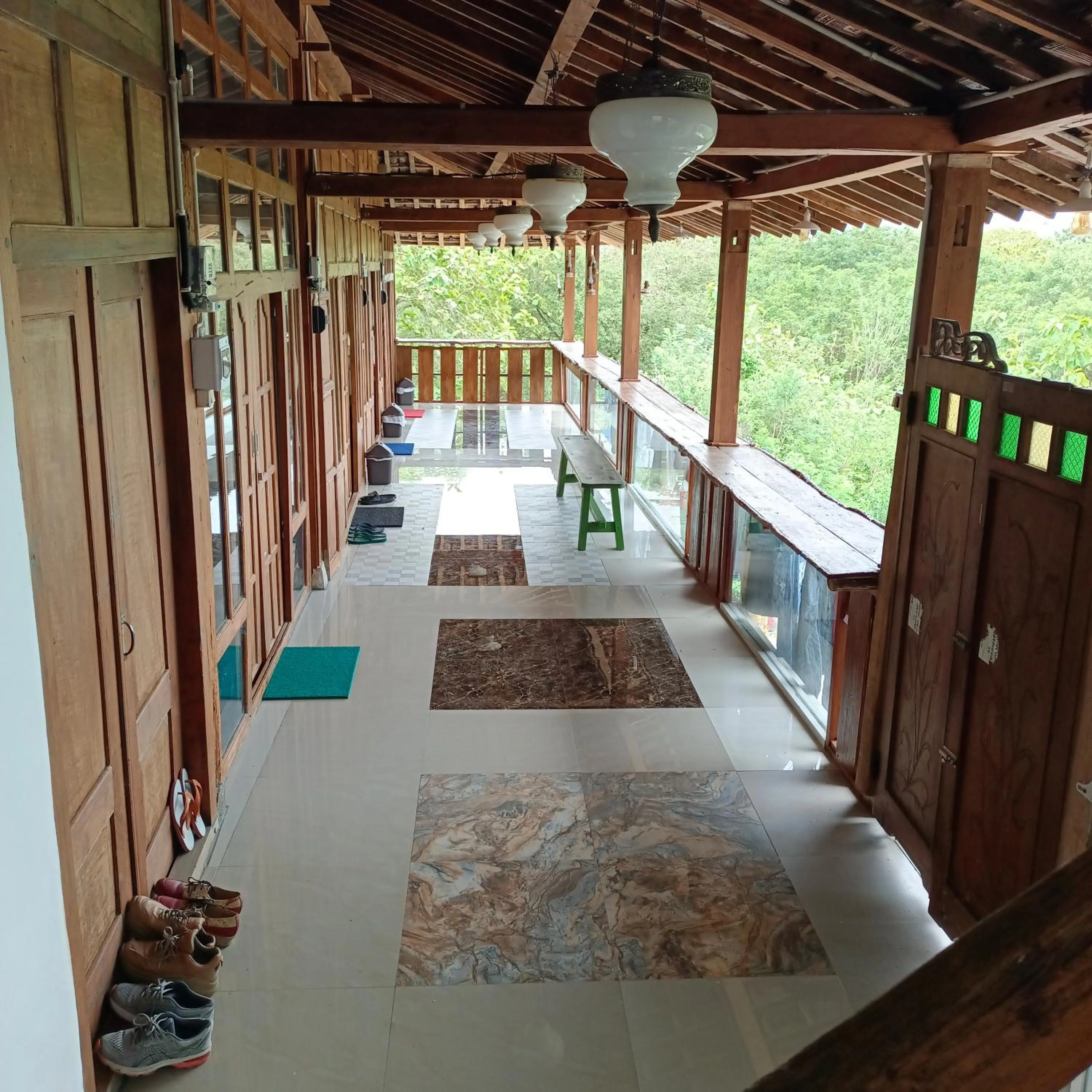 Garden in Omah Singo Stay & Resto Yogyakarta