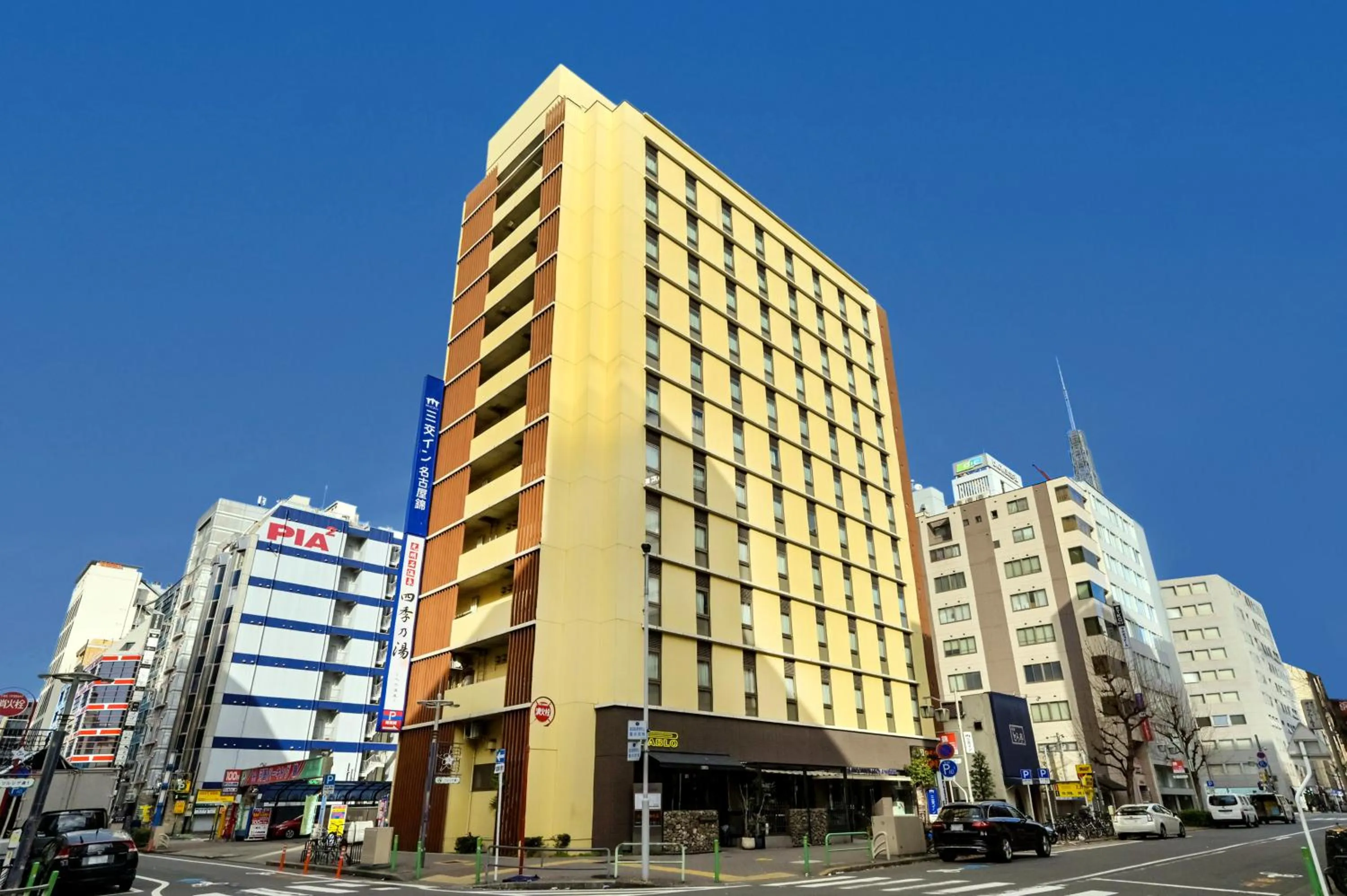 Property building in Sanco Inn Nagoya Nishiki Shikinoyu