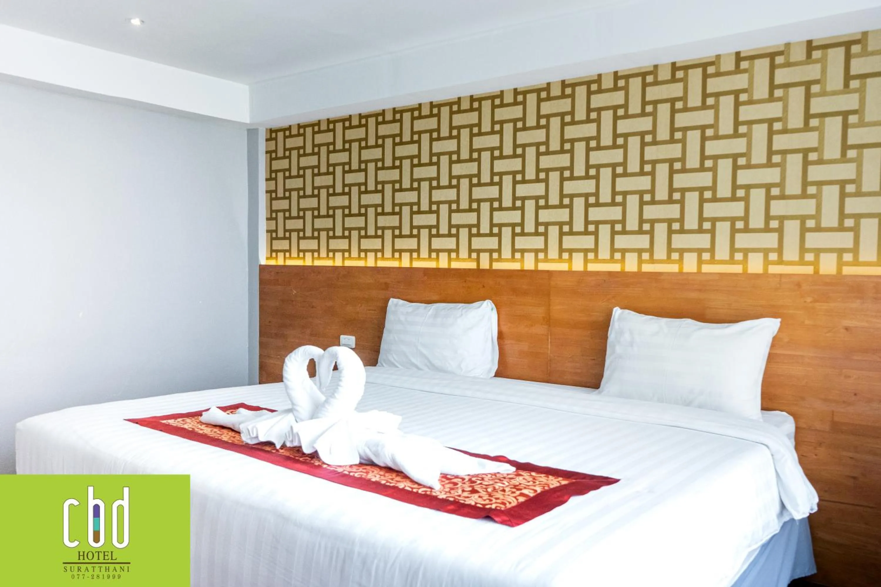 Bed in CBD Hotel Suratthani