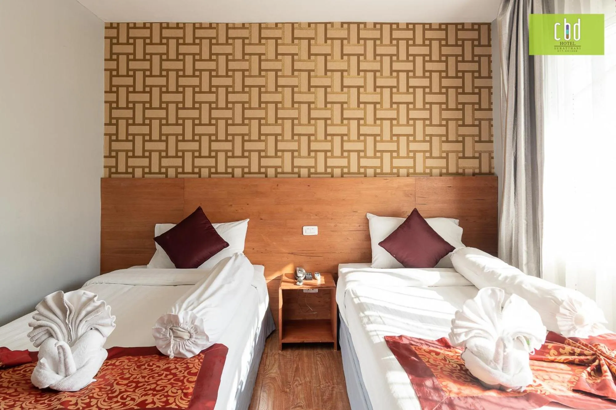 Bedroom, Bed in CBD Hotel Suratthani