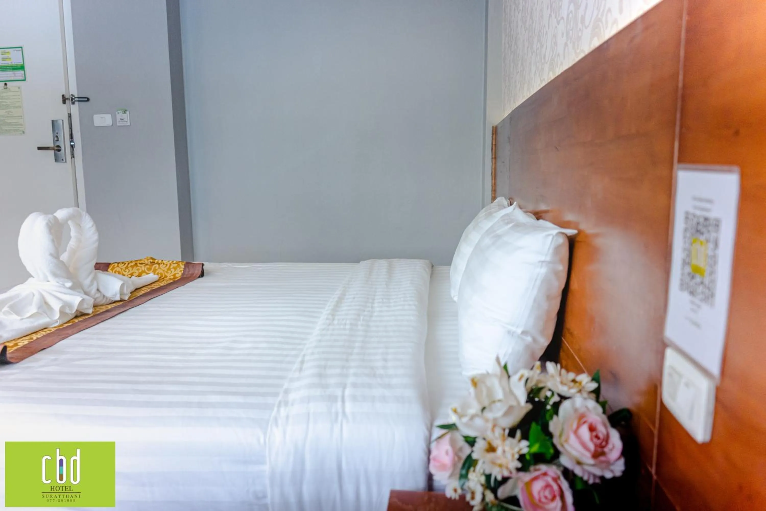 Bed in CBD Hotel Suratthani