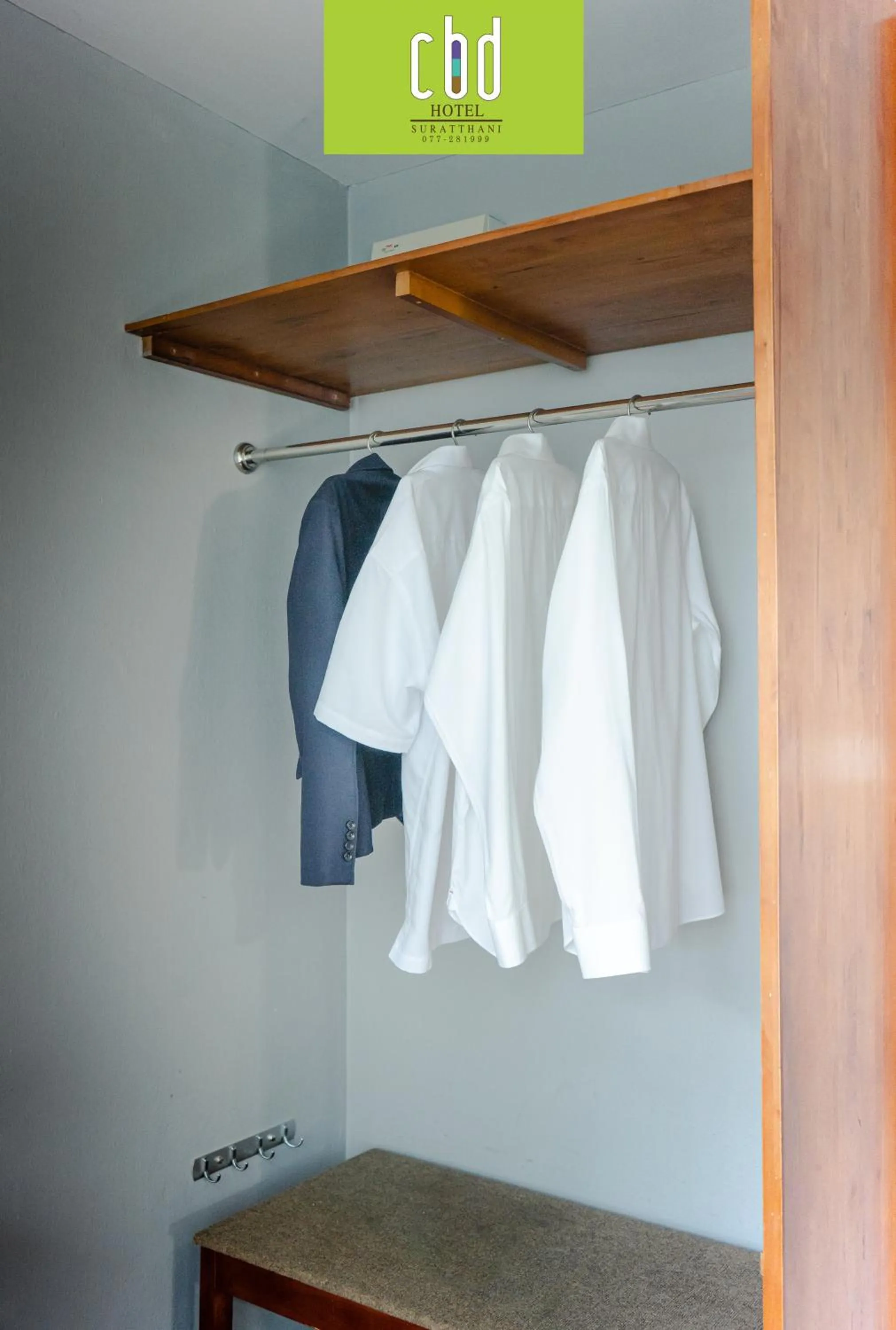 wardrobe in CBD Hotel Suratthani