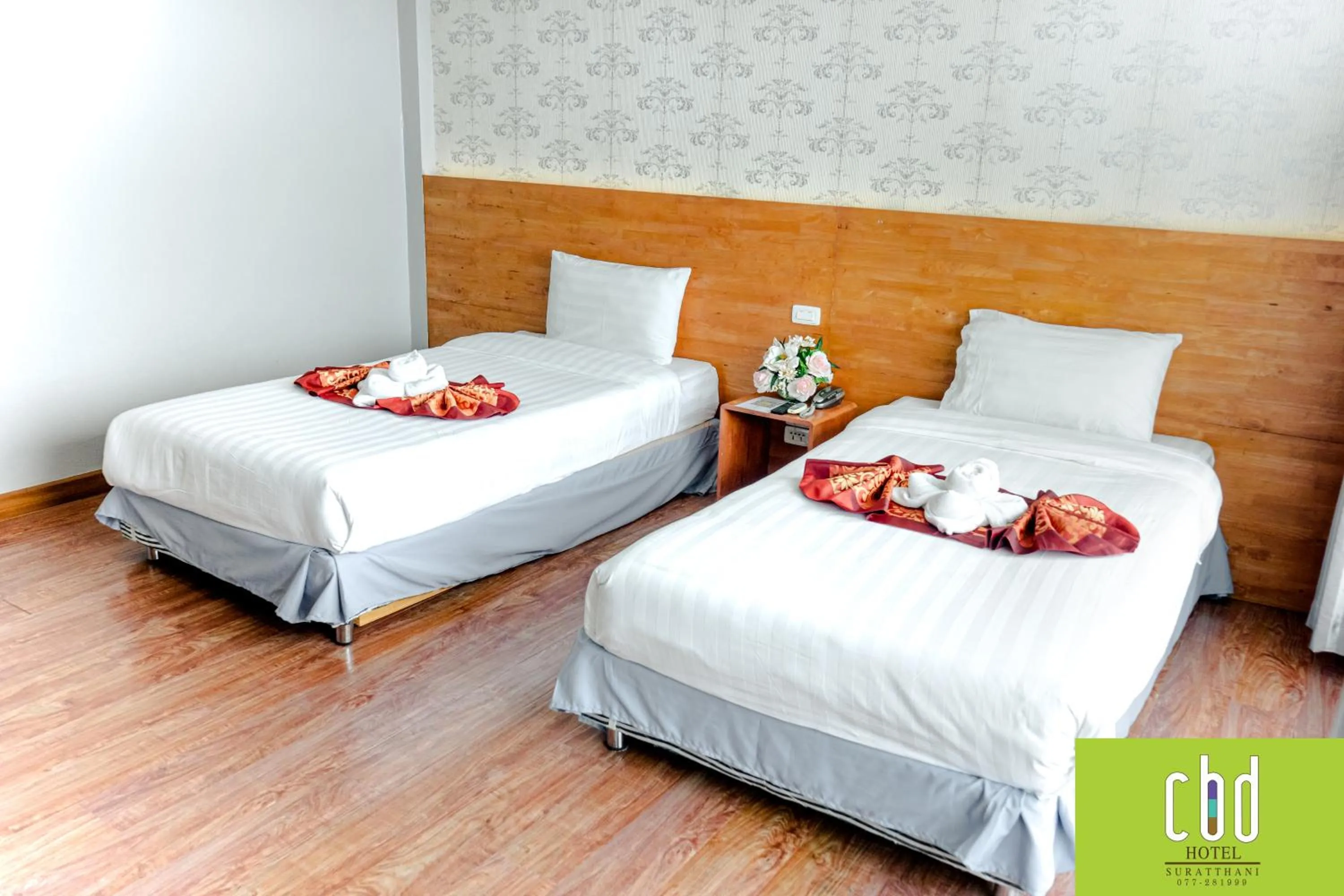 Bed in CBD Hotel Suratthani