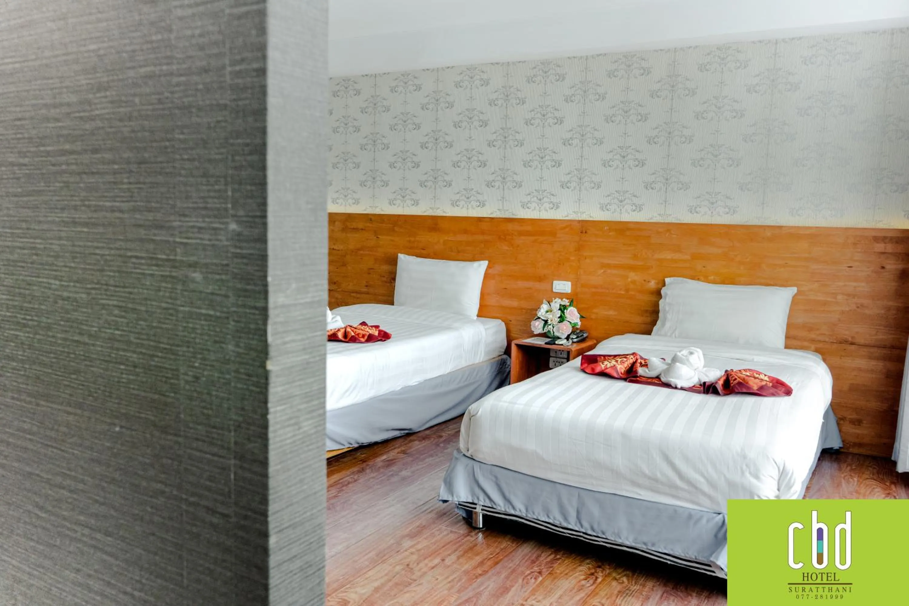 Bed in CBD Hotel Suratthani