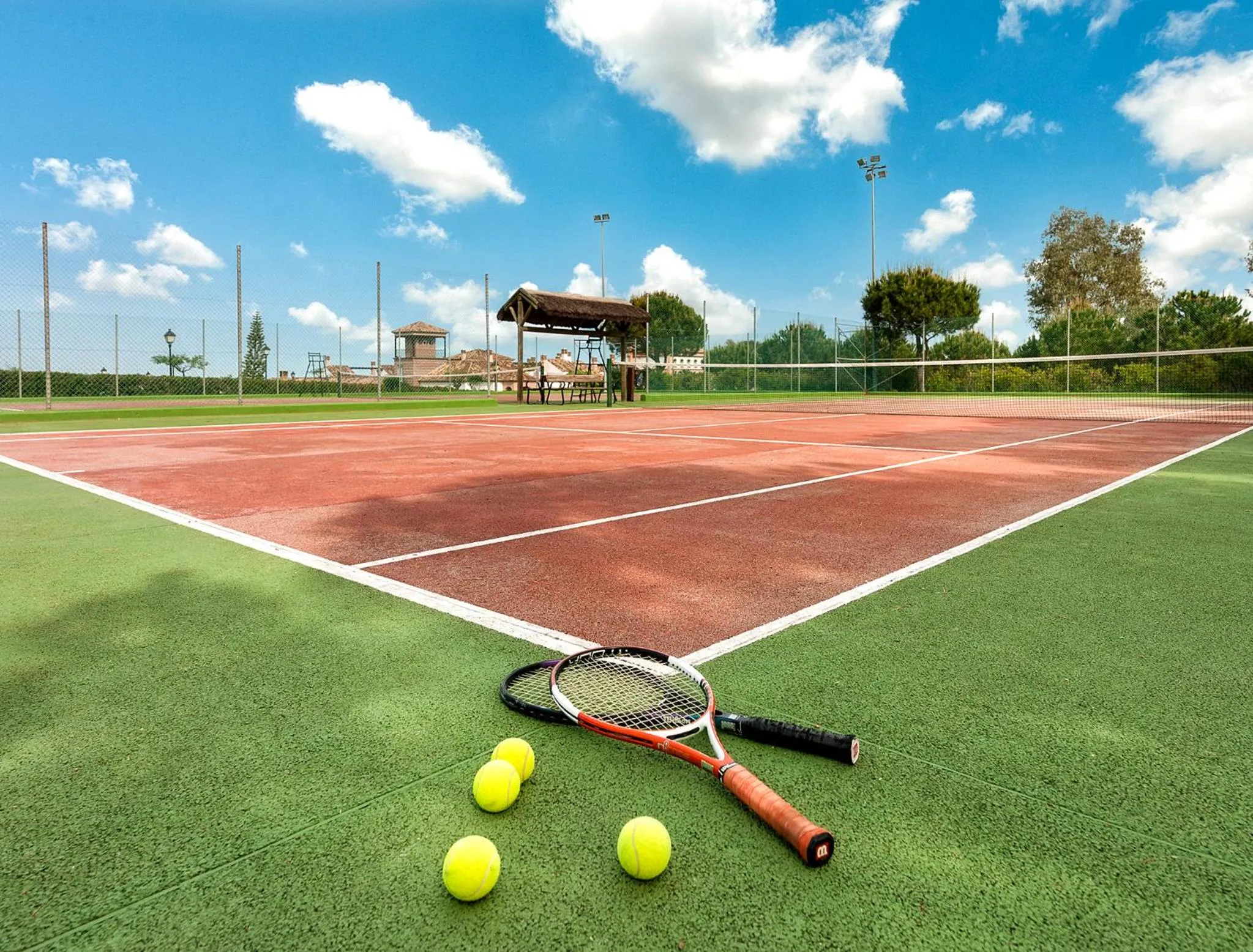 Tennis court in La Cala Resort