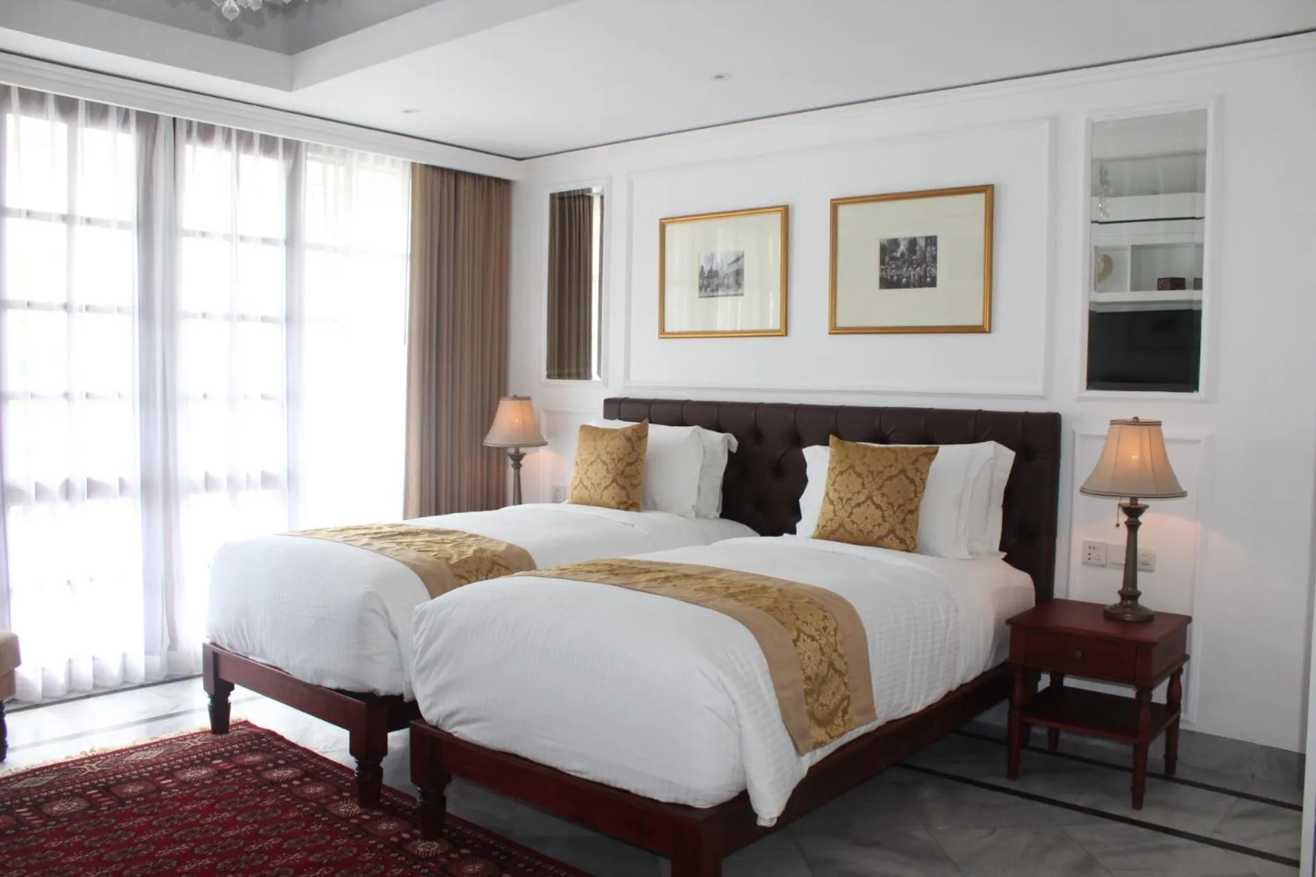 Bed in The Colony Hotel Bali