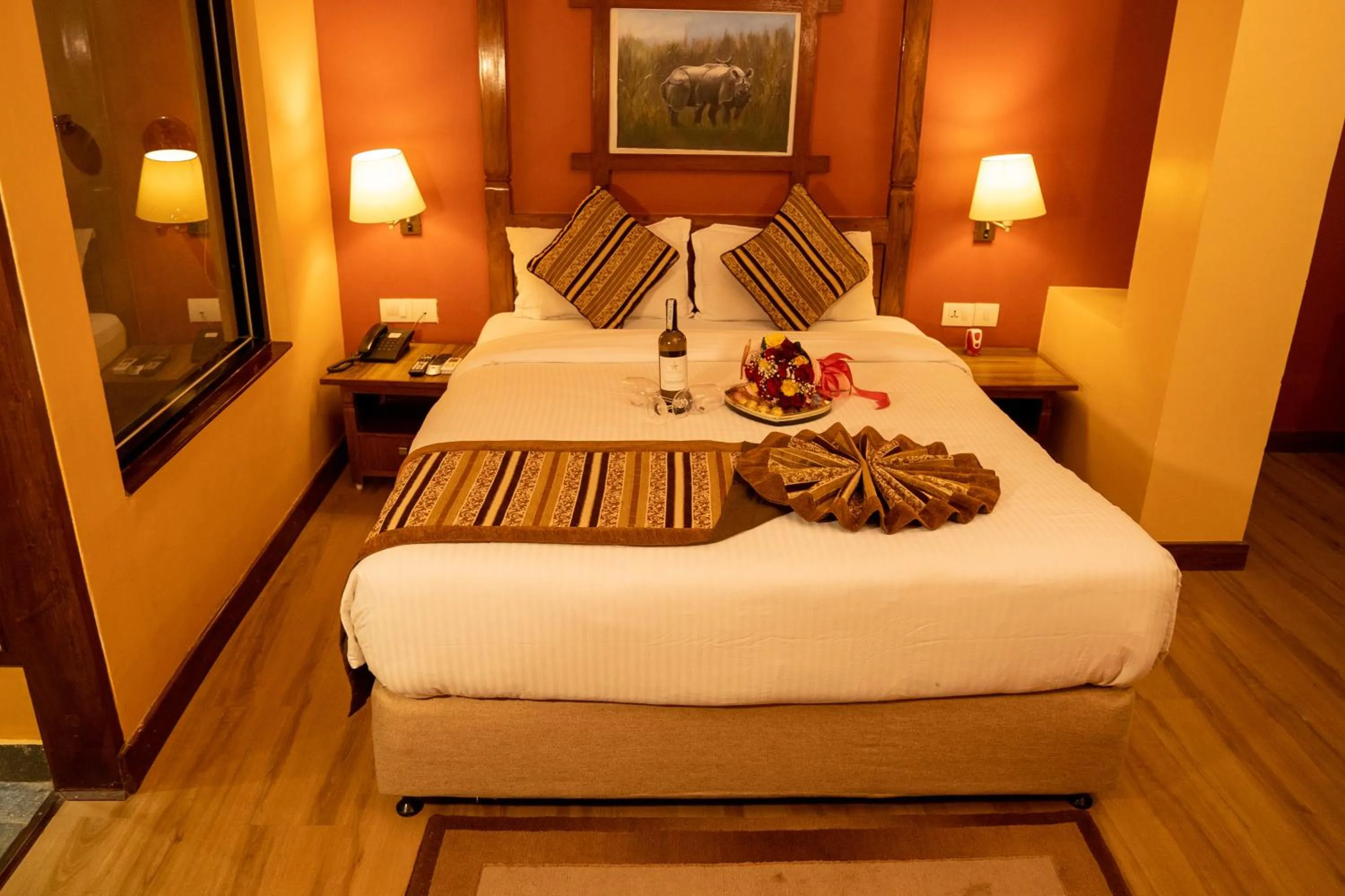 Bed in Landmark Forest Park