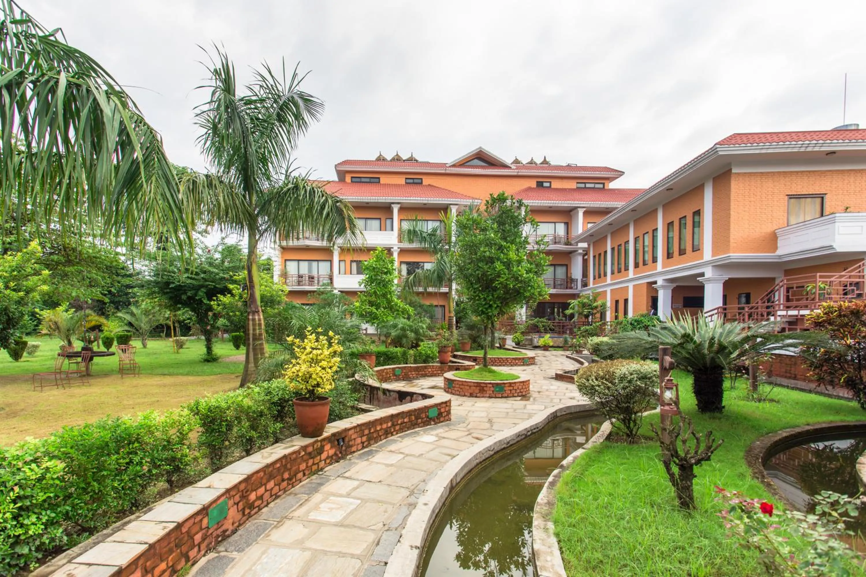 Garden in Landmark Forest Park