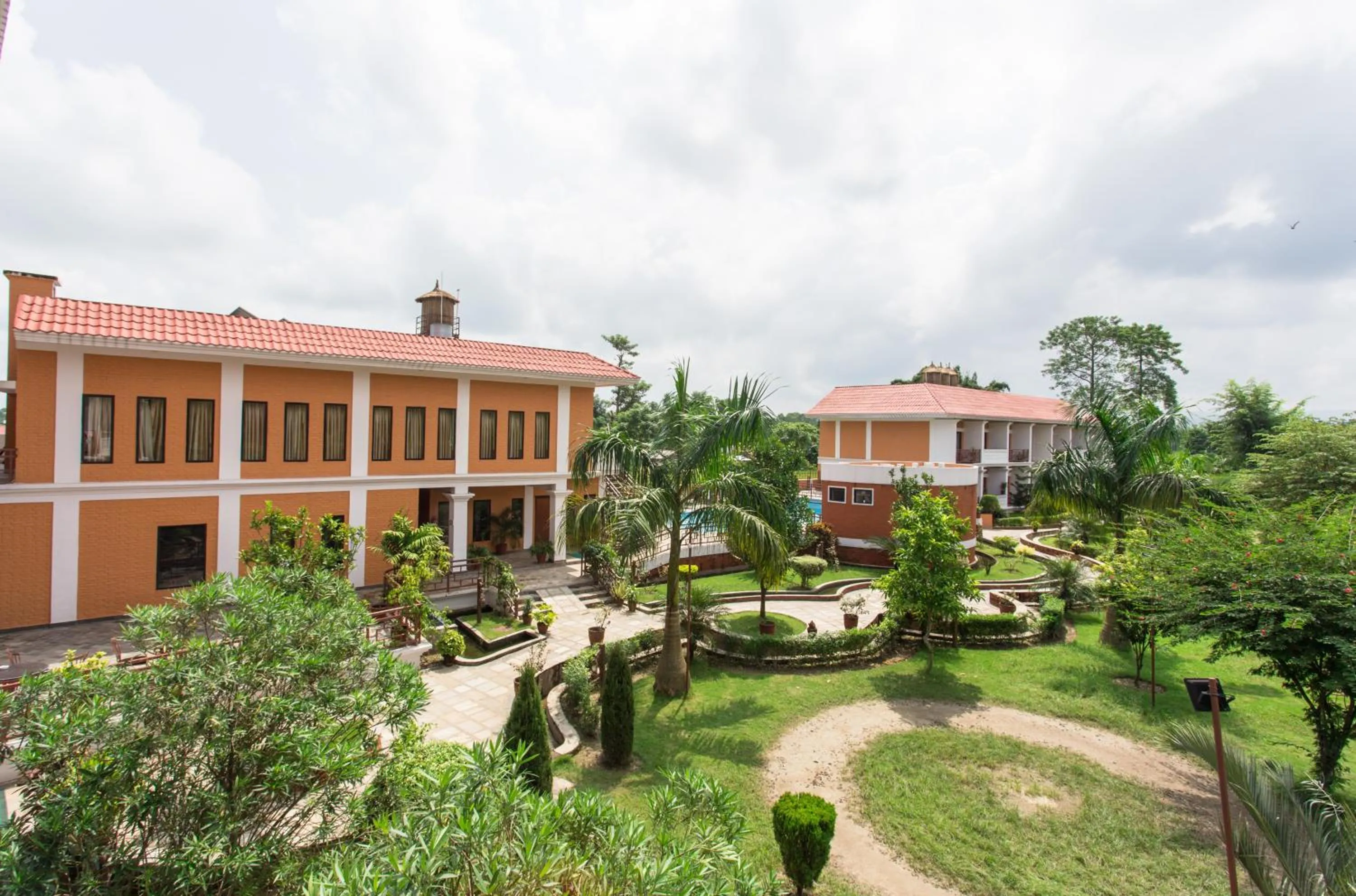 Garden in Landmark Forest Park