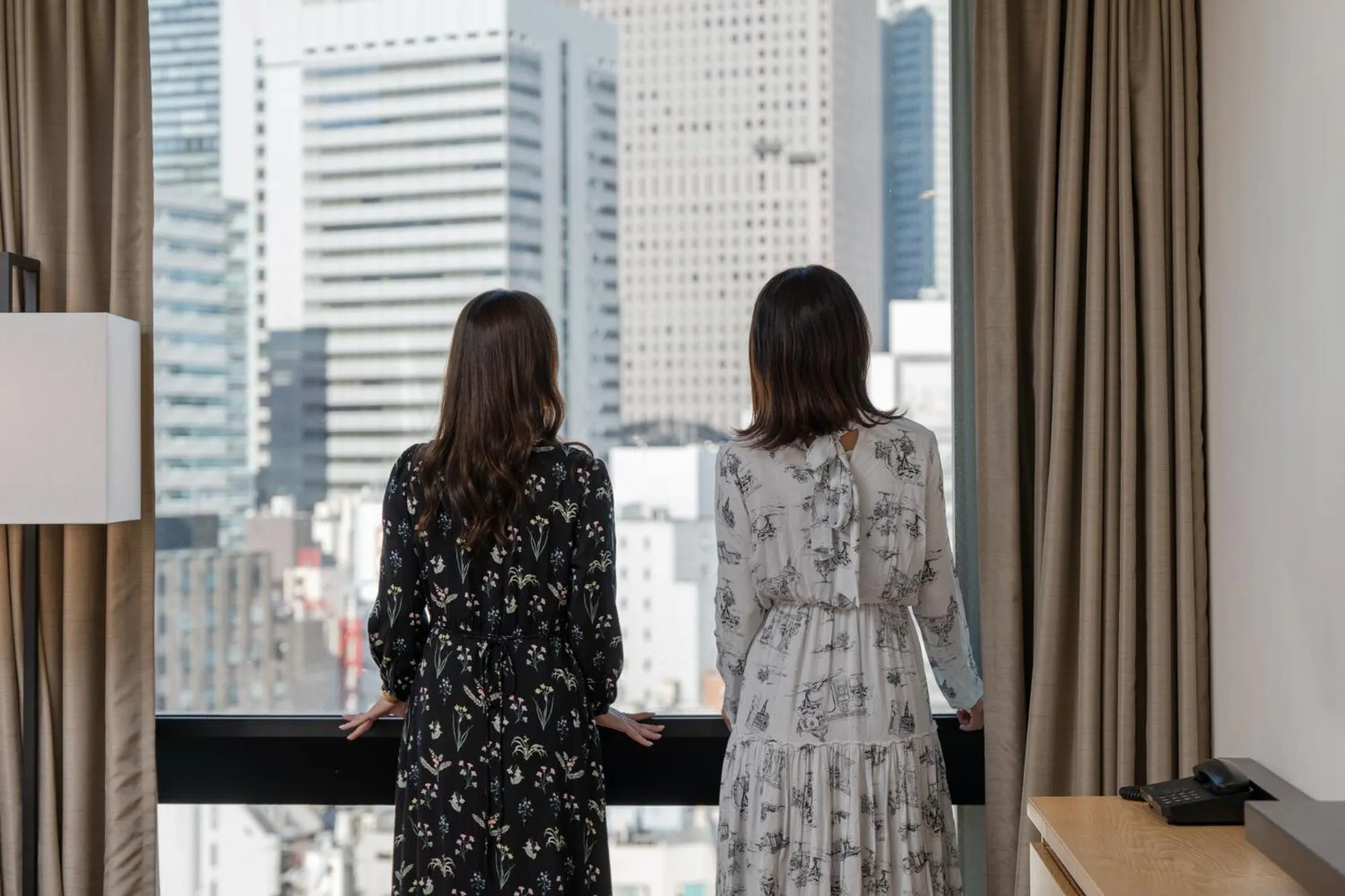 People in JR Kyushu Hotel Blossom Shinjuku