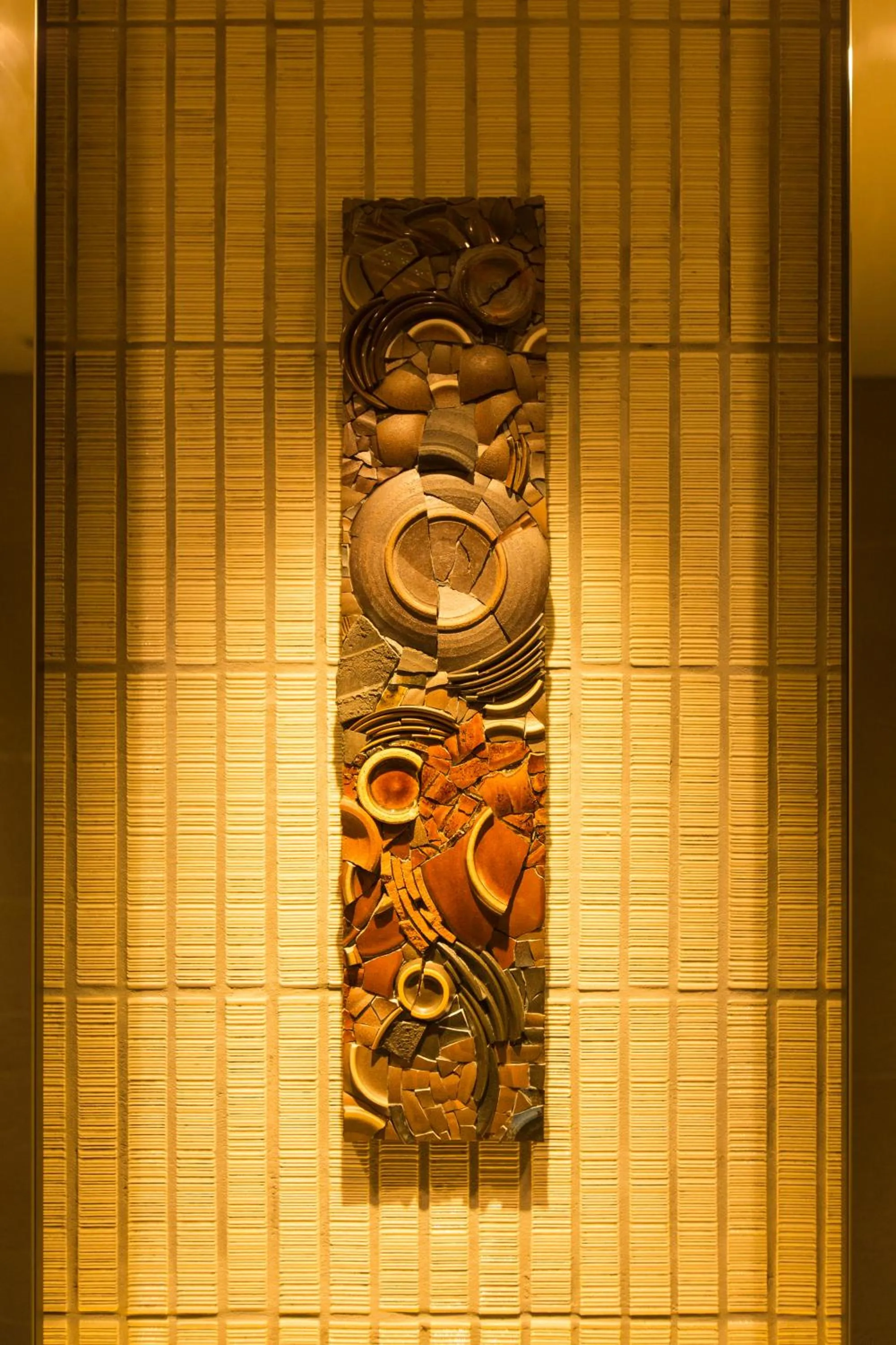 Decorative detail in JR Kyushu Hotel Blossom Shinjuku